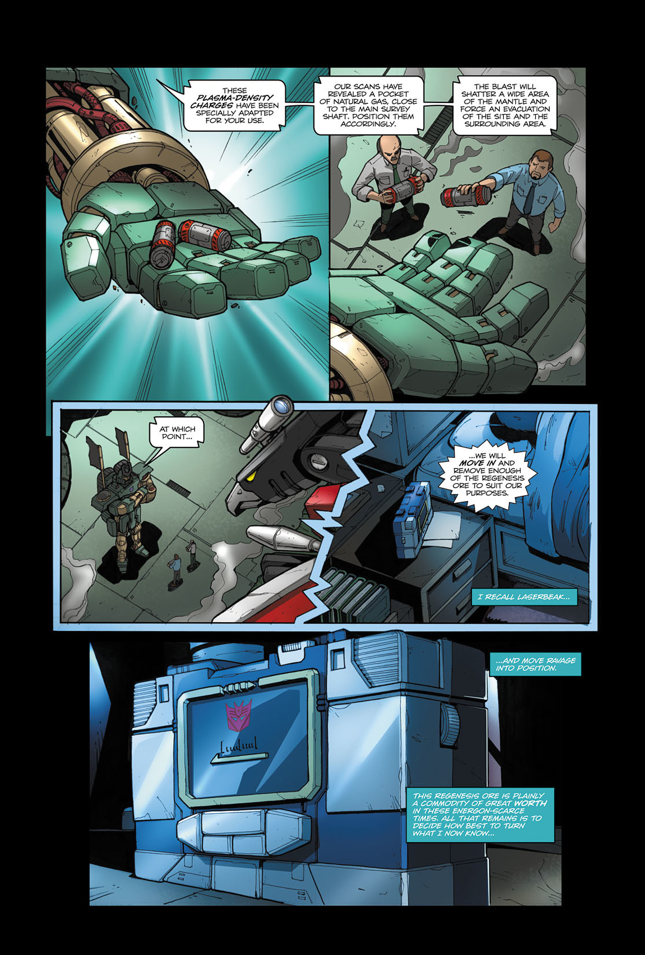 Read online Transformers Spotlight: Soundwave comic -  Issue # Full - 12