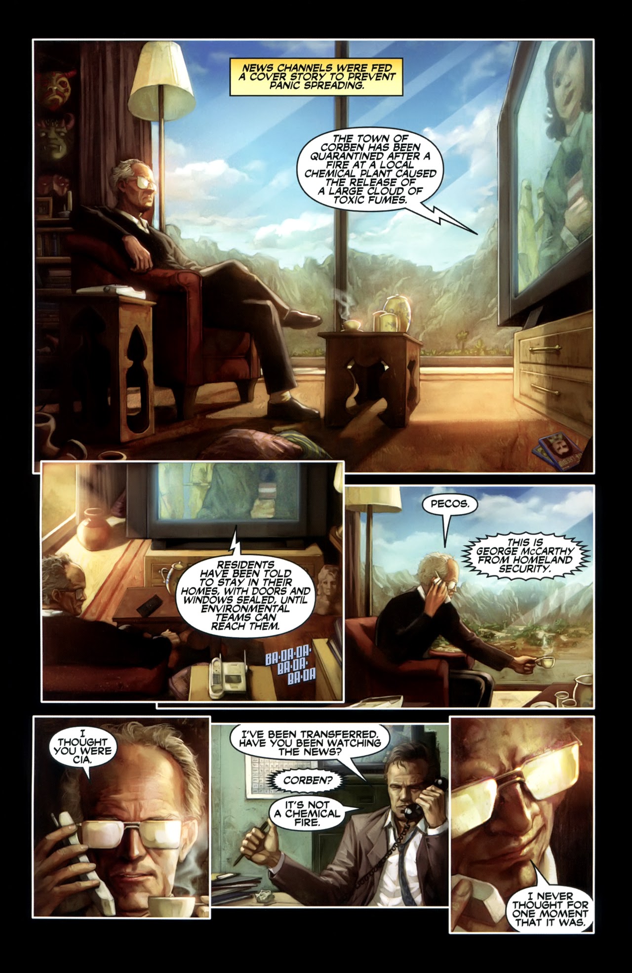 Read online FVZA: Federal Vampire and Zombie Agency comic -  Issue #1 - 34