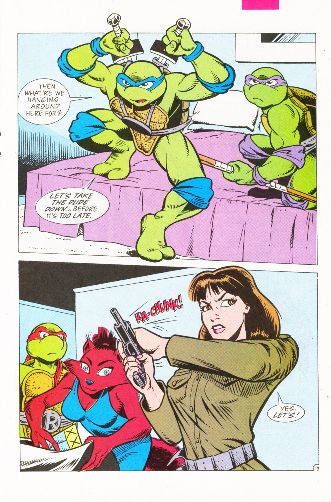 Read online Teenage Mutant Ninja Turtles Adventures (1989) comic -  Issue #54 - 15