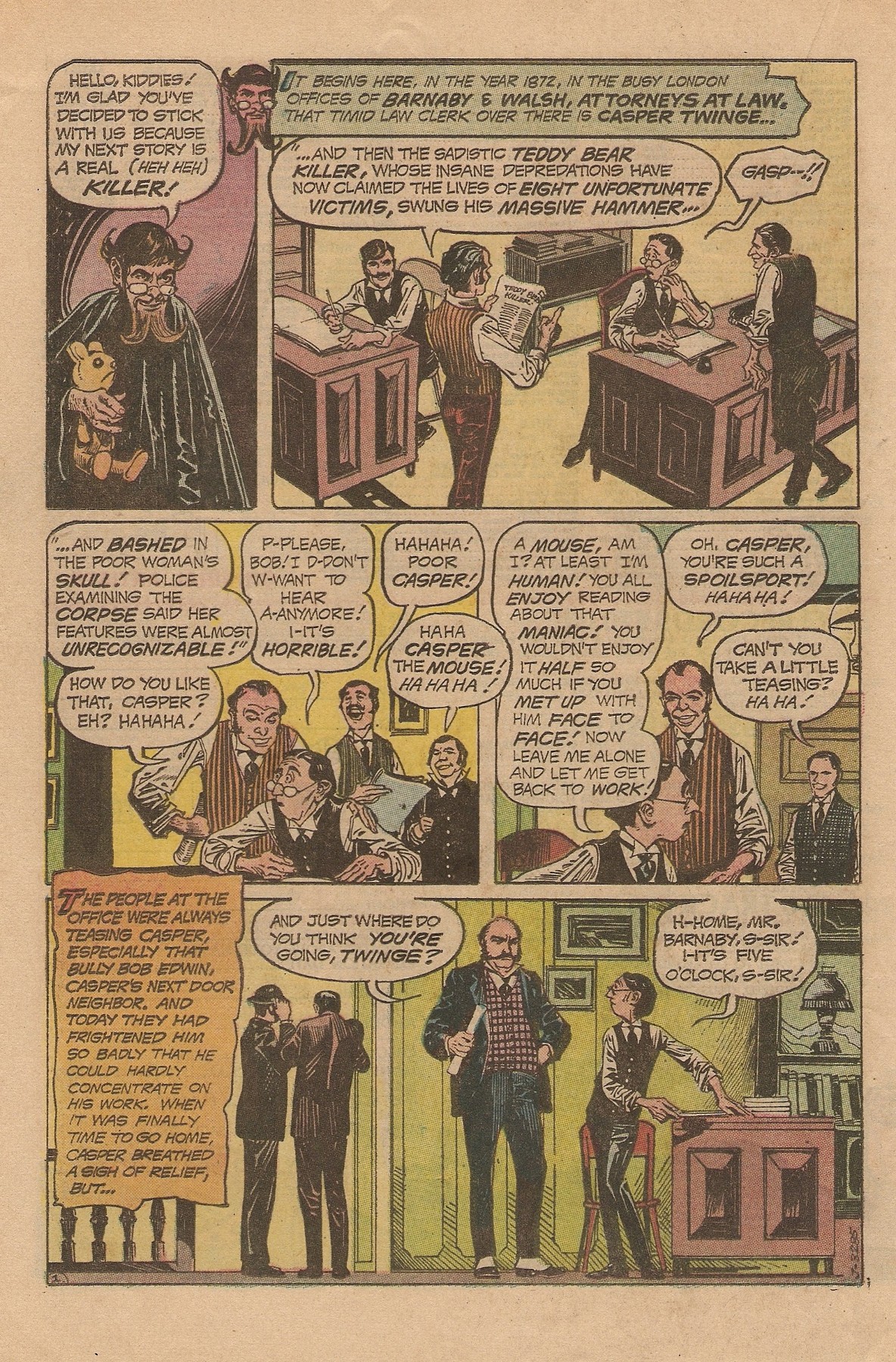 Read online House of Mystery (1951) comic -  Issue #222 - 20