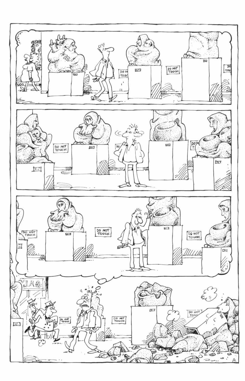 Read online Sergio Aragonés Actions Speak comic -  Issue #3 - 7