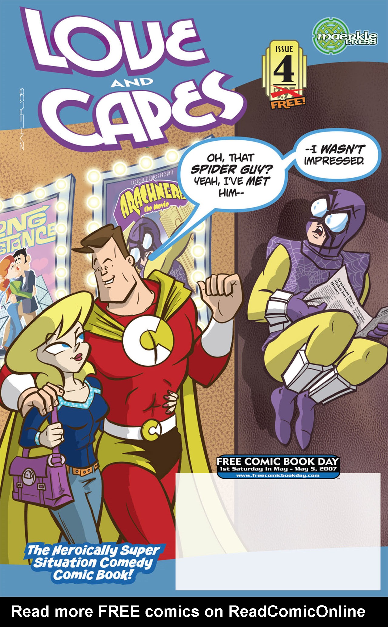 Read online Love and Capes comic -  Issue #4 - 1