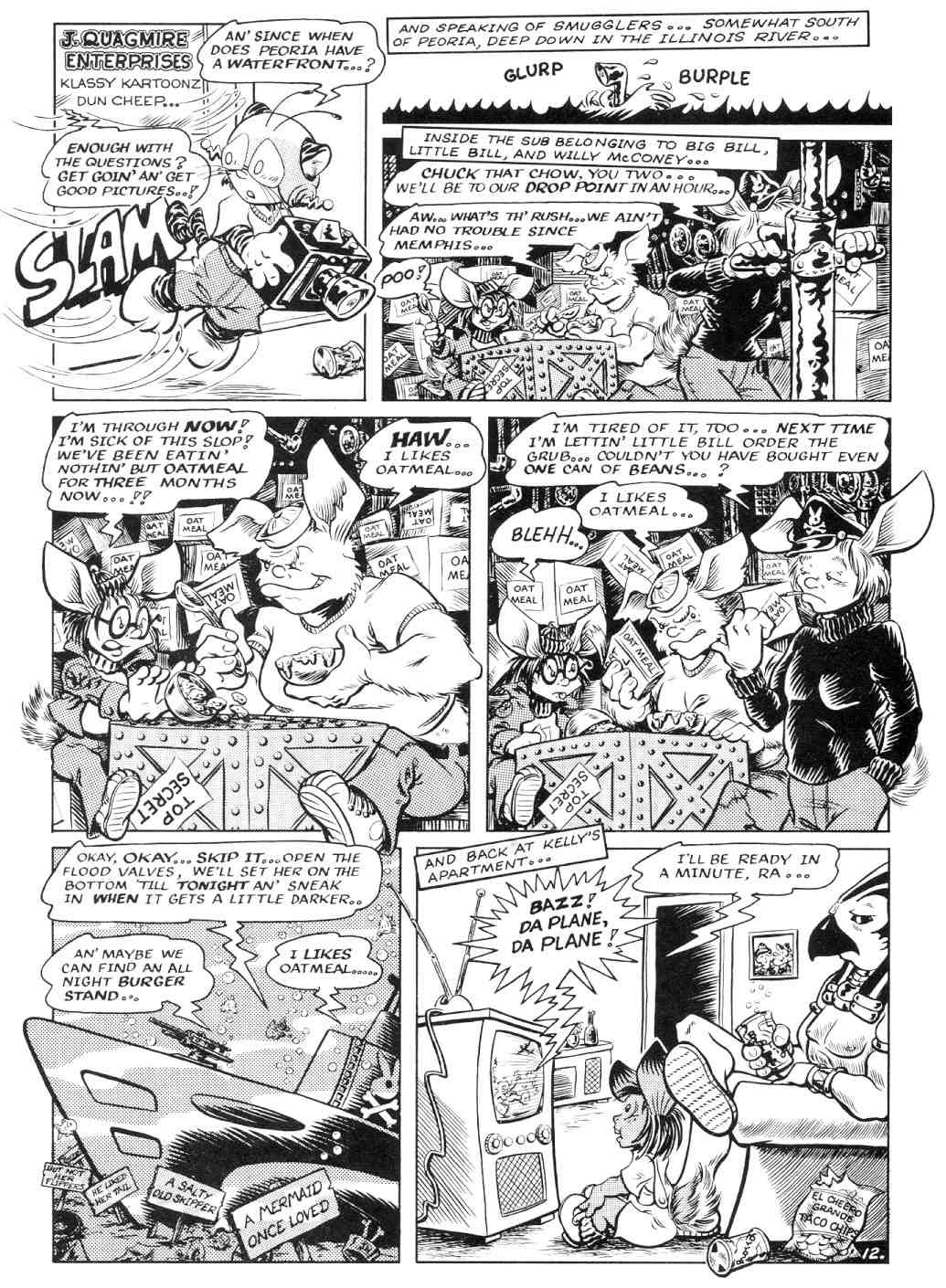 Read online Army  Surplus Komikz Featuring: Cutey Bunny comic -  Issue #4 - 14
