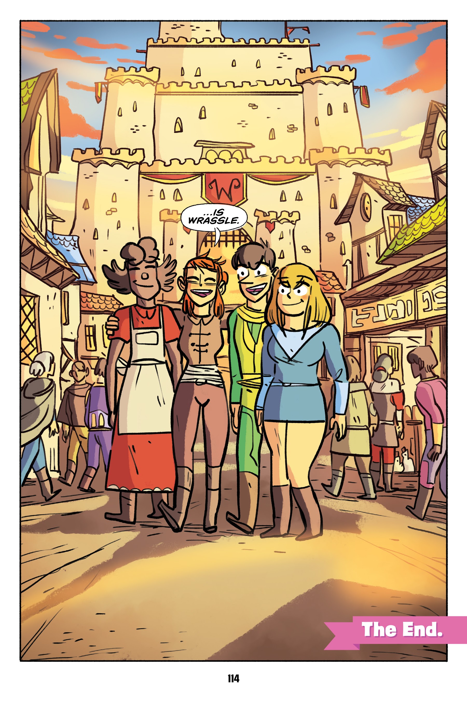 Read online Wrassle Castle comic -  Issue #3 - 115