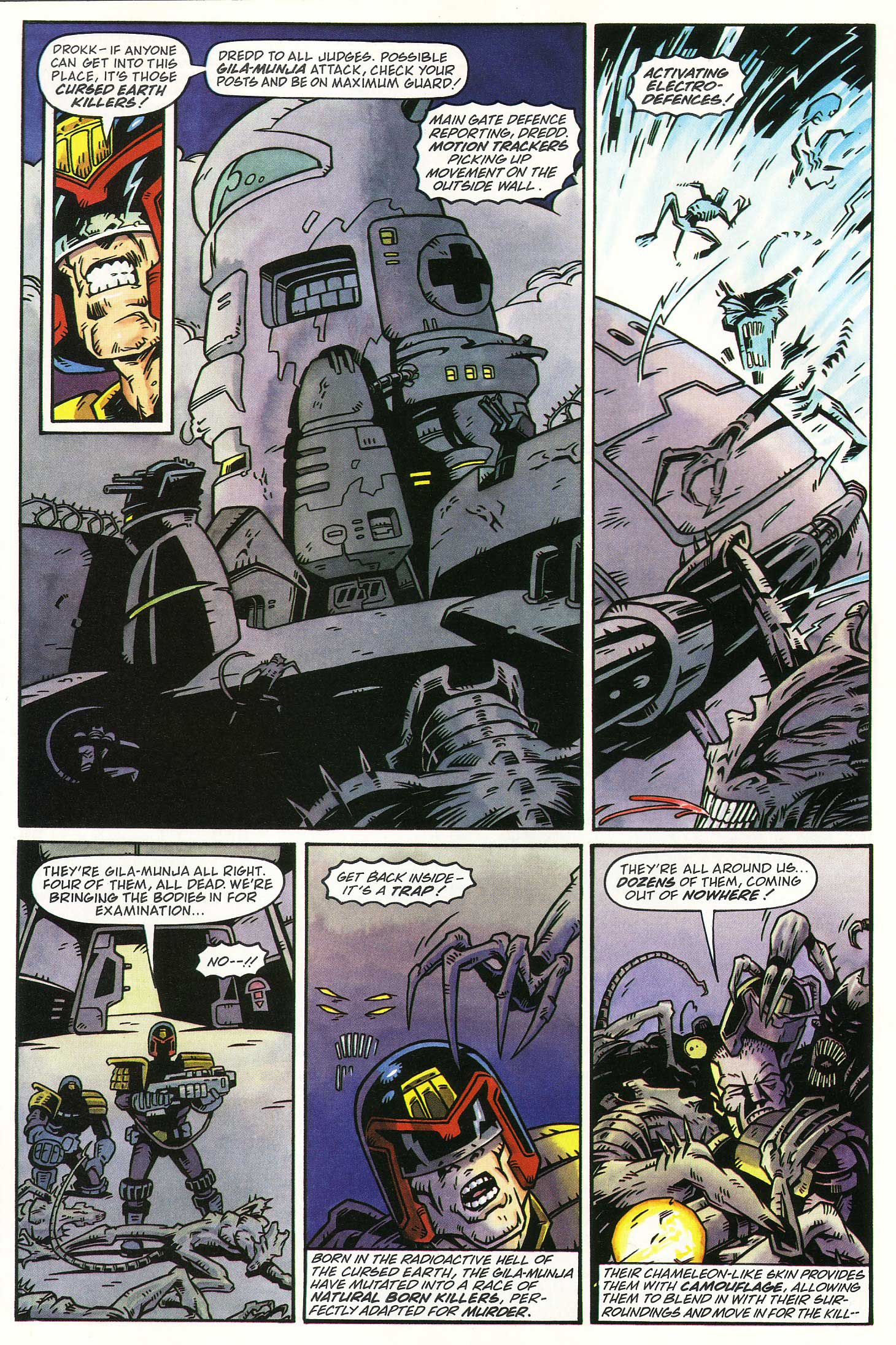 Read online Judge Dredd Lawman of the Future comic -  Issue #13 - 22
