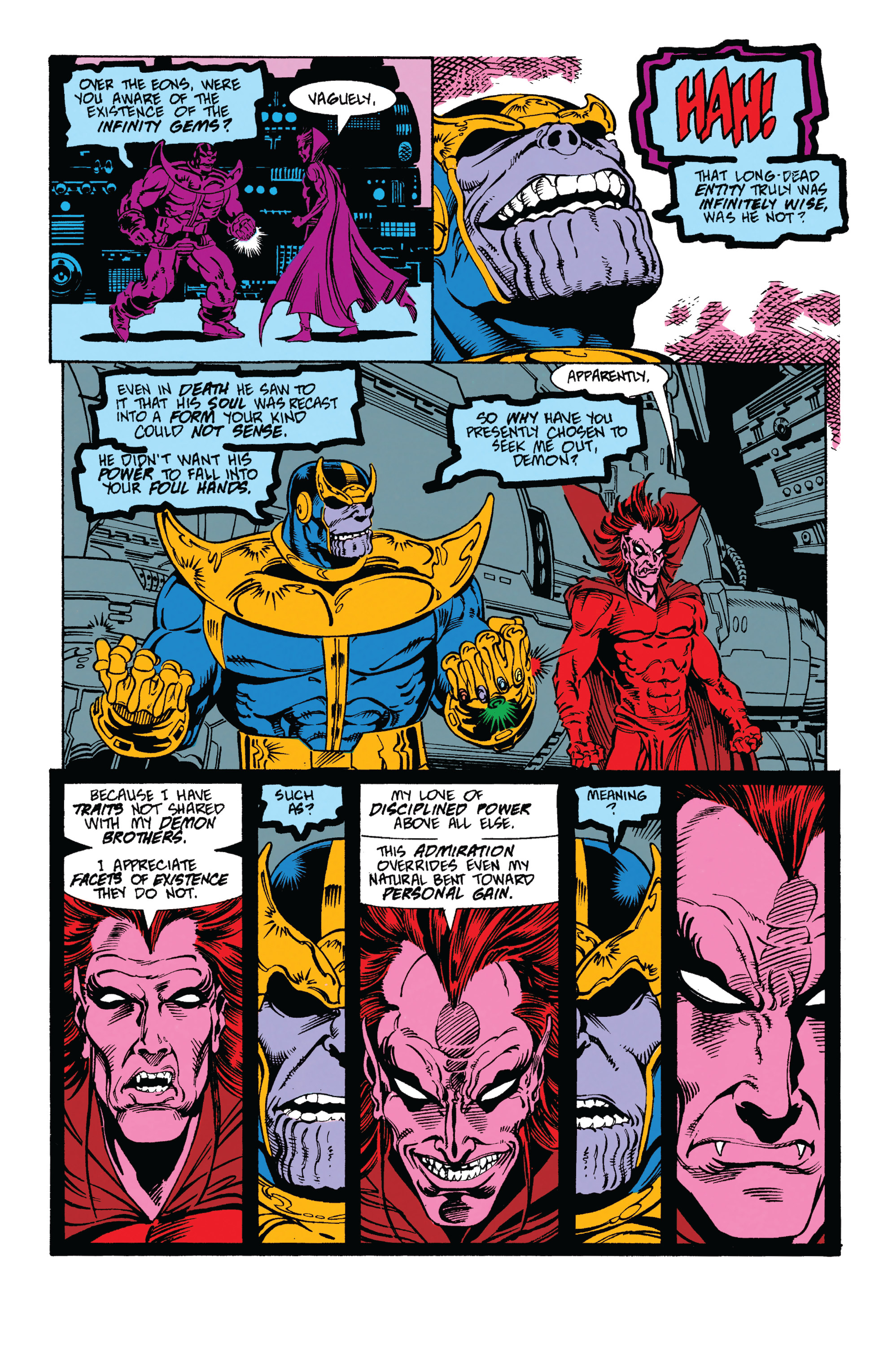 Read online Marvel-Verse: Thanos comic -  Issue # TPB - 56