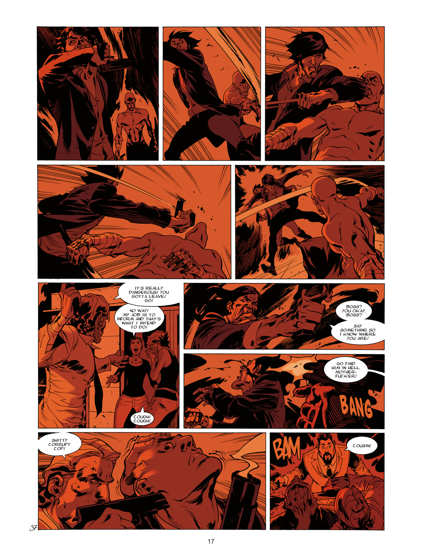 Read online Jazz Maynard comic -  Issue #6 - 17