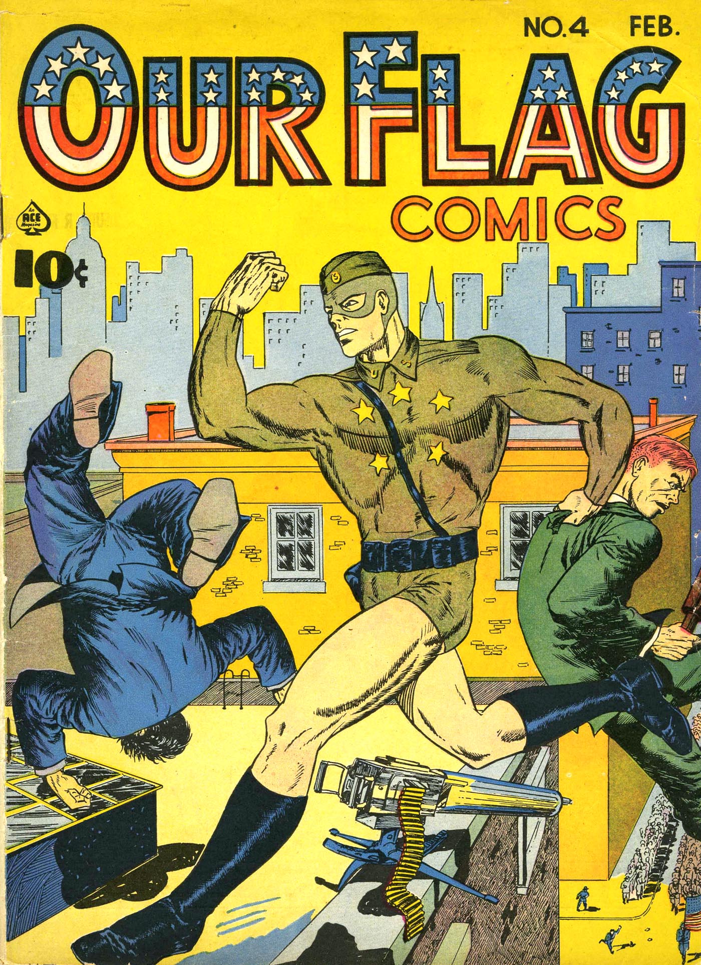 Read online Our Flag Comics comic -  Issue #4 - 1