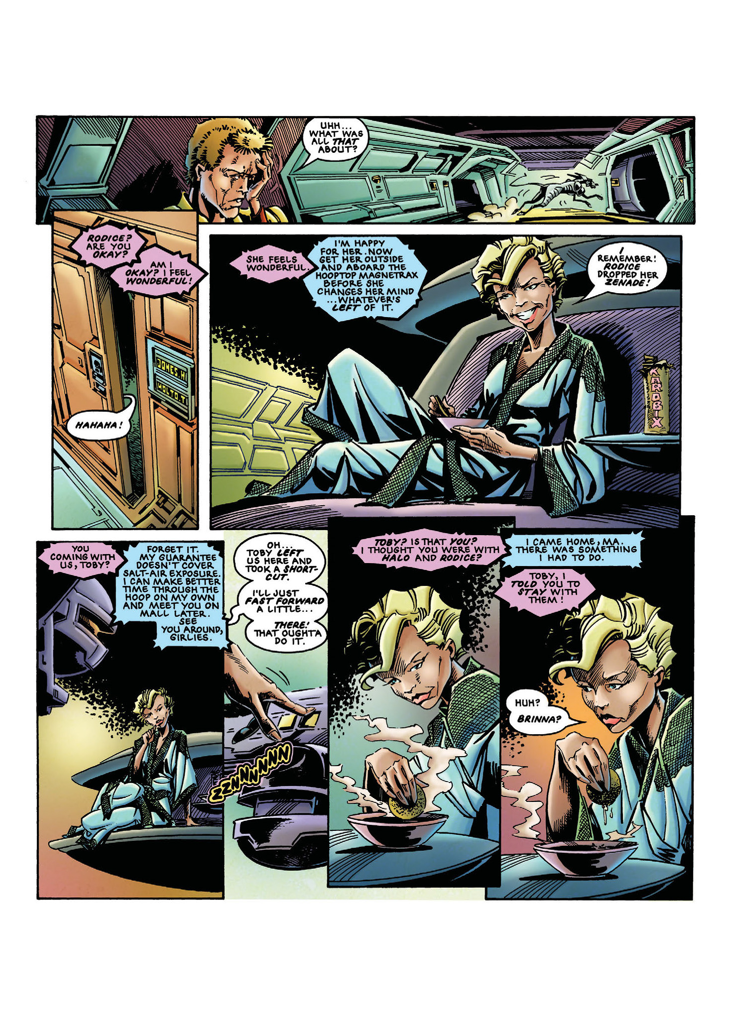 Read online The Ballad of Halo Jones (2018) comic -  Issue # TPB 2 - 39