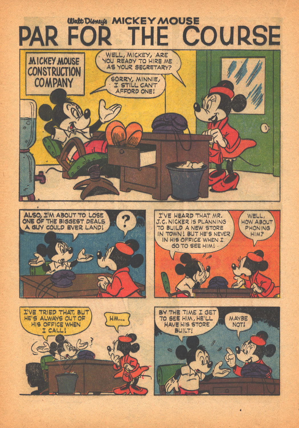 Read online Walt Disney's Mickey Mouse comic -  Issue #97 - 20