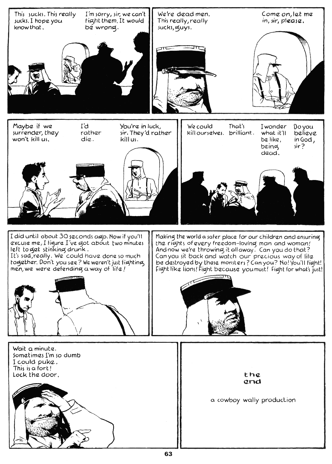 Read online The Cowboy Wally Show comic -  Issue # TPB - 65