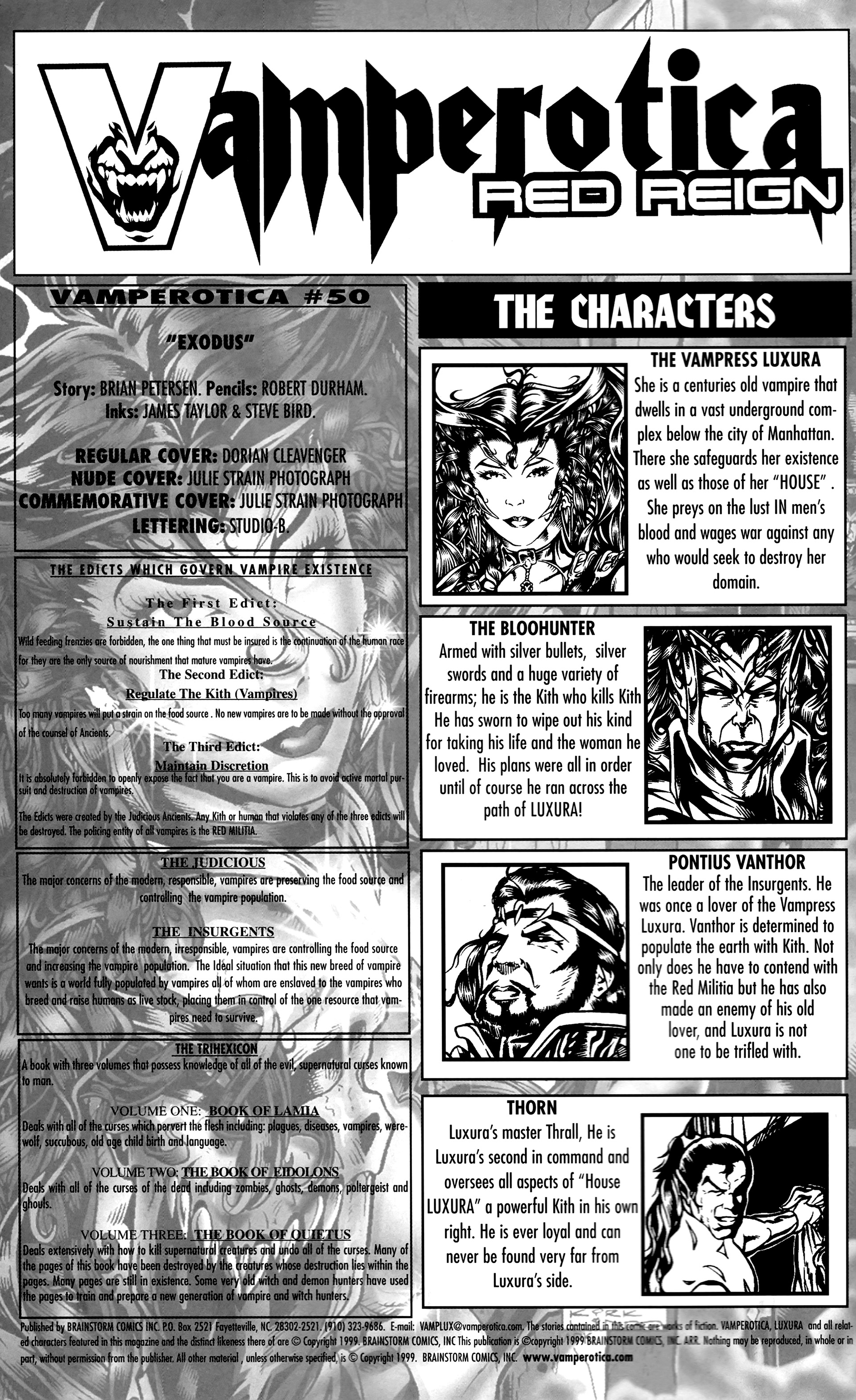 Read online Vamperotica comic -  Issue #50 - 2