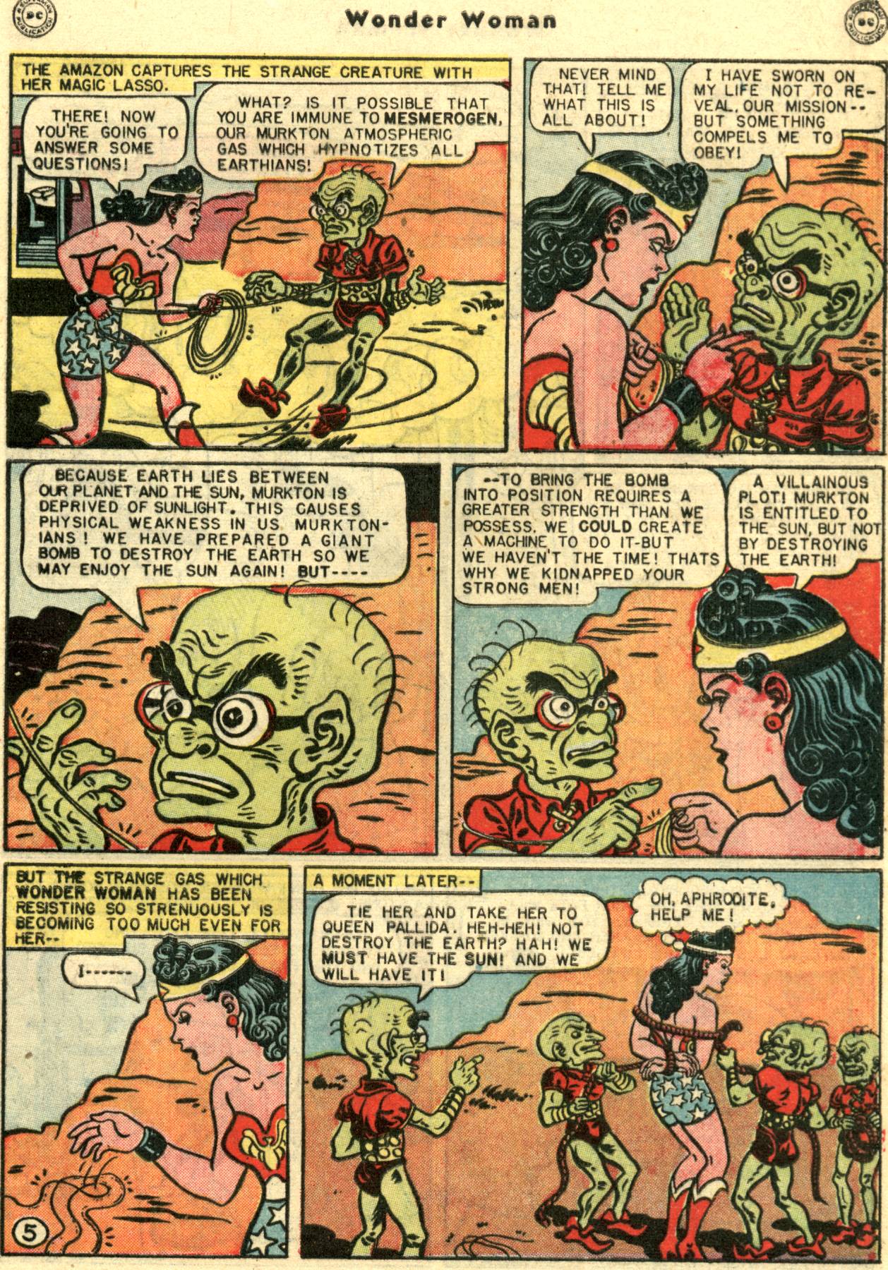 Read online Wonder Woman (1942) comic -  Issue #33 - 41