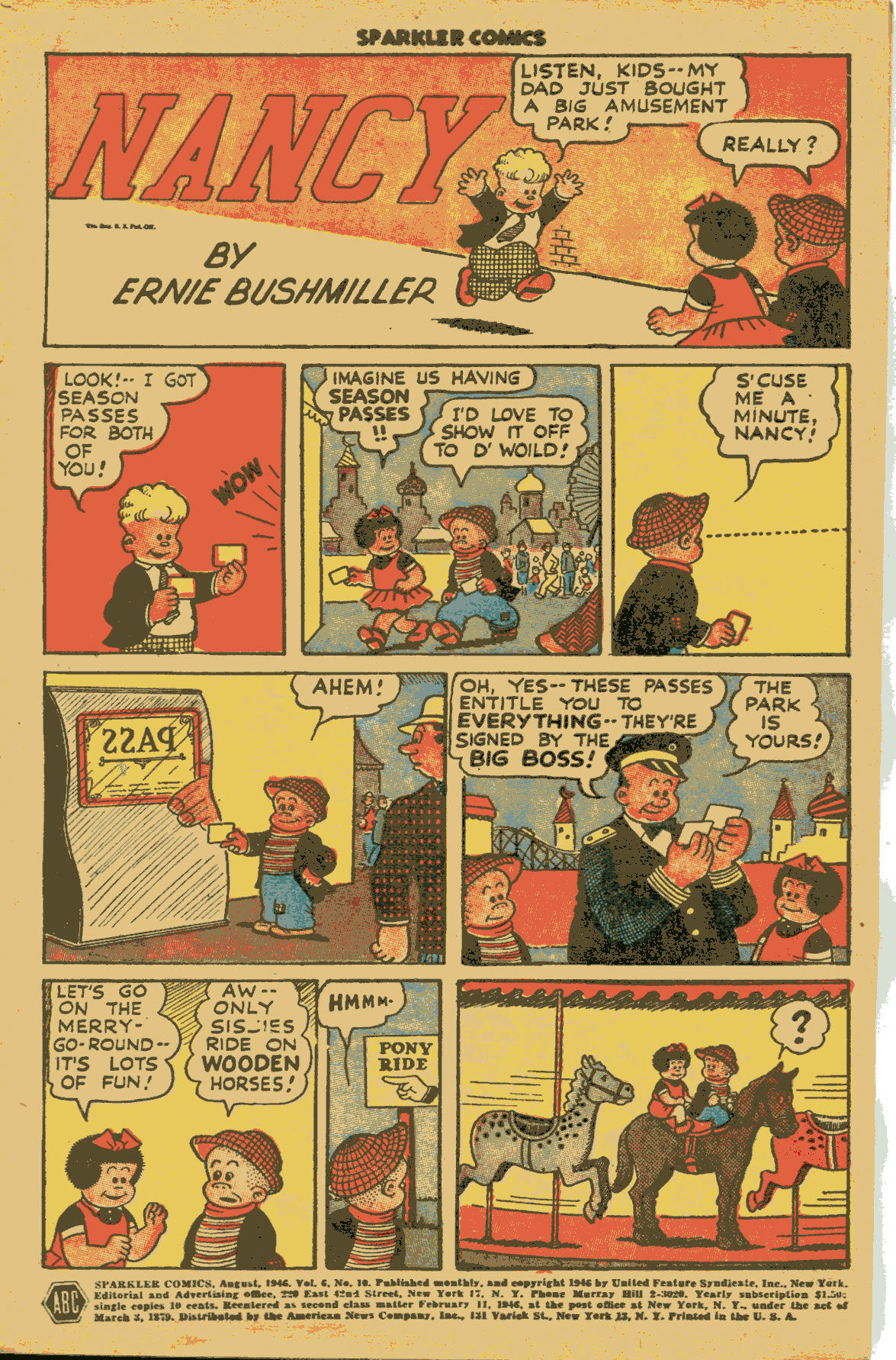Read online Sparkler Comics comic -  Issue #58 - 3