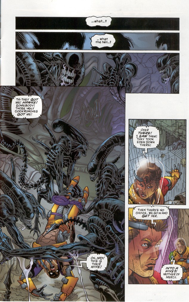 Read online Aliens: Xenogenesis comic -  Issue #3 - 23