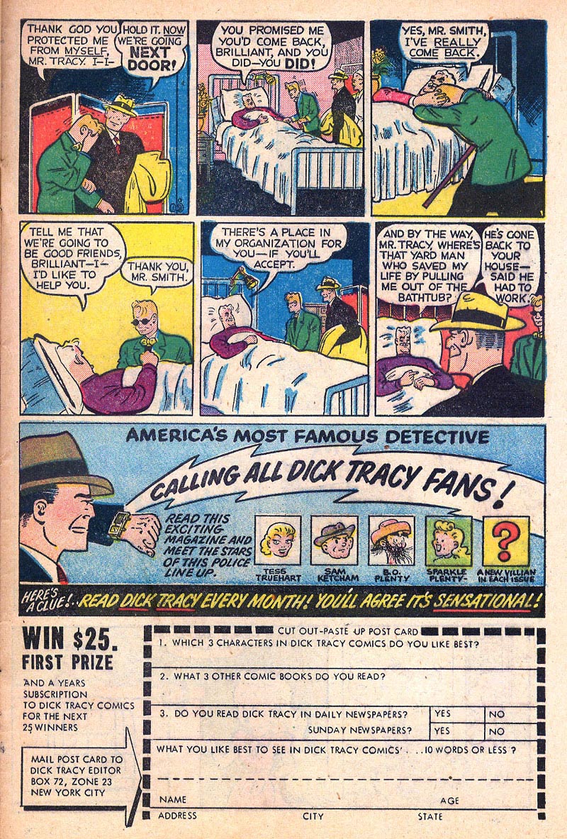 Read online Dick Tracy comic -  Issue #112 - 23