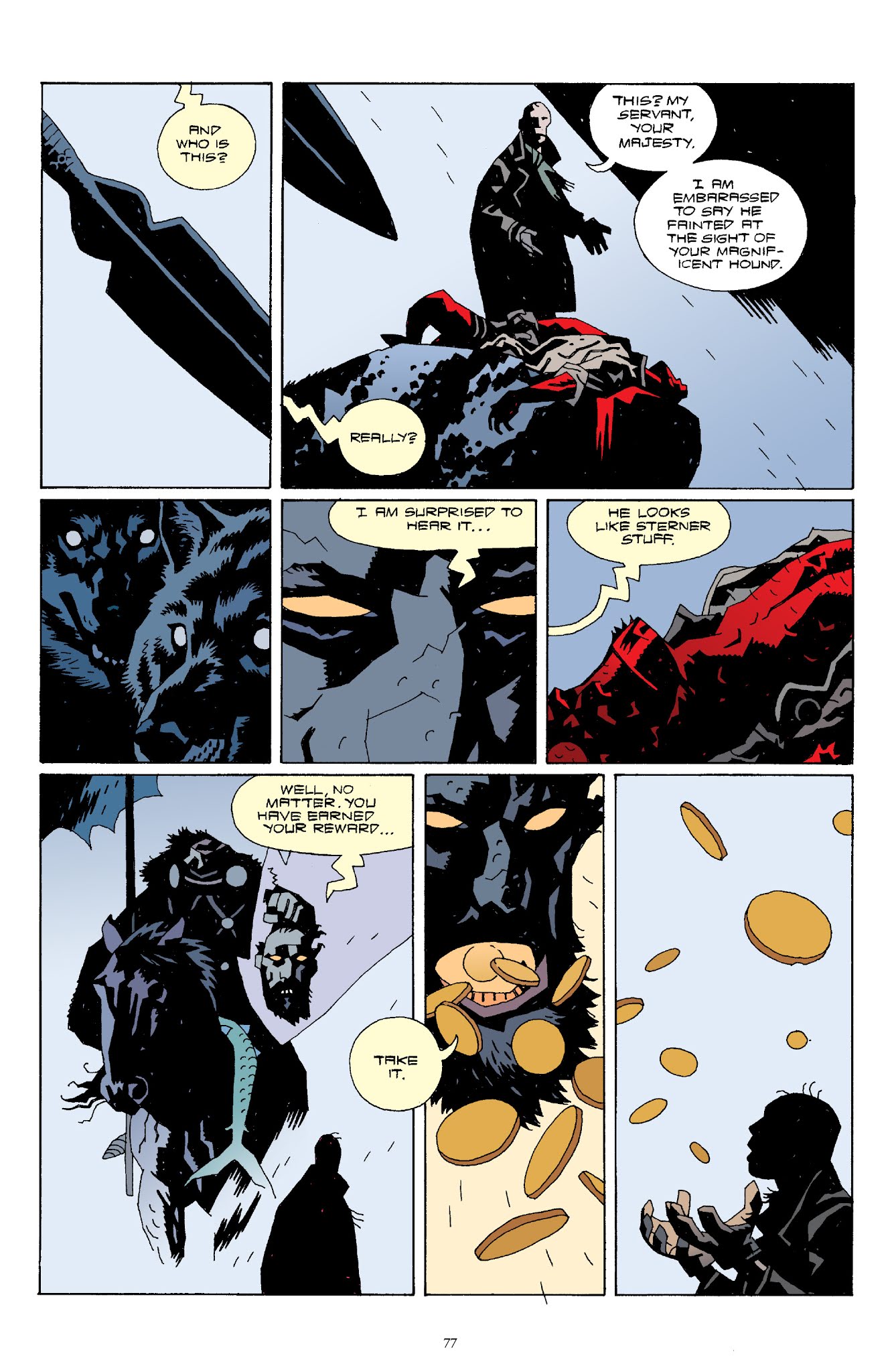 Read online Hellboy The Complete Short Stories comic -  Issue # TPB 1 (Part 1) - 78