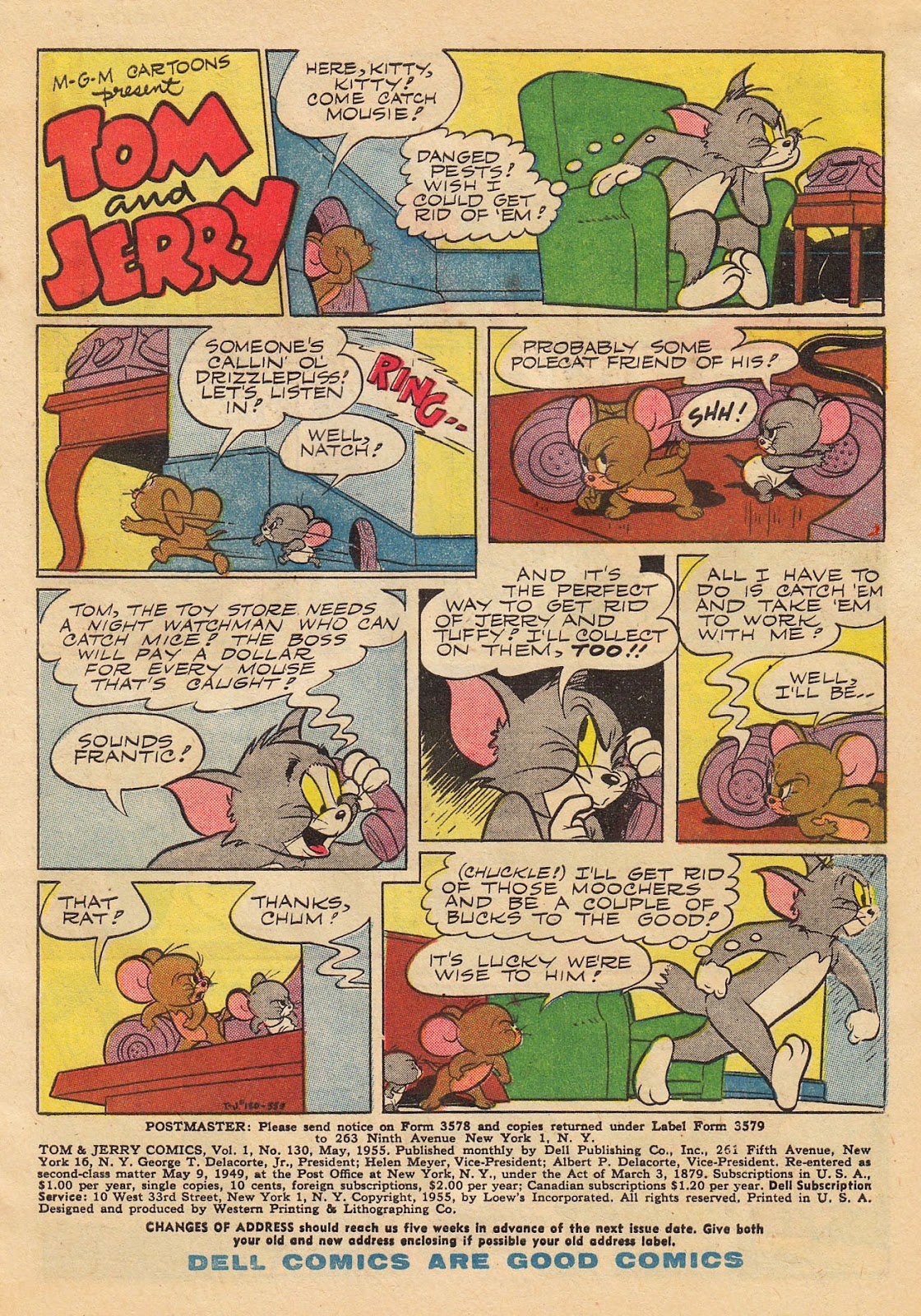 Tom & Jerry Comics issue 130 - Page 3