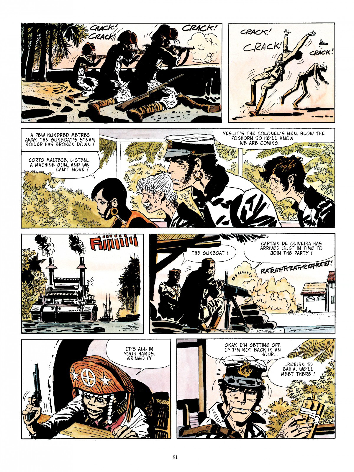 Read online Corto Maltese comic -  Issue # TPB 3 - 78