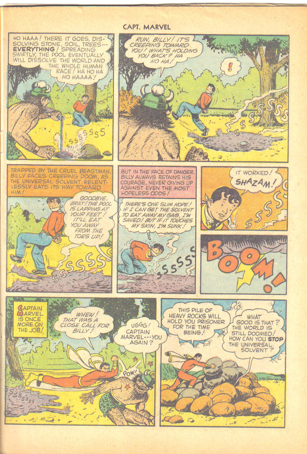 Read online Captain Marvel Adventures comic -  Issue #129 - 9