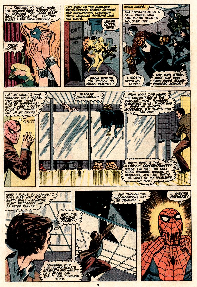 Read online Dazzler (1981) comic -  Issue #2 - 9