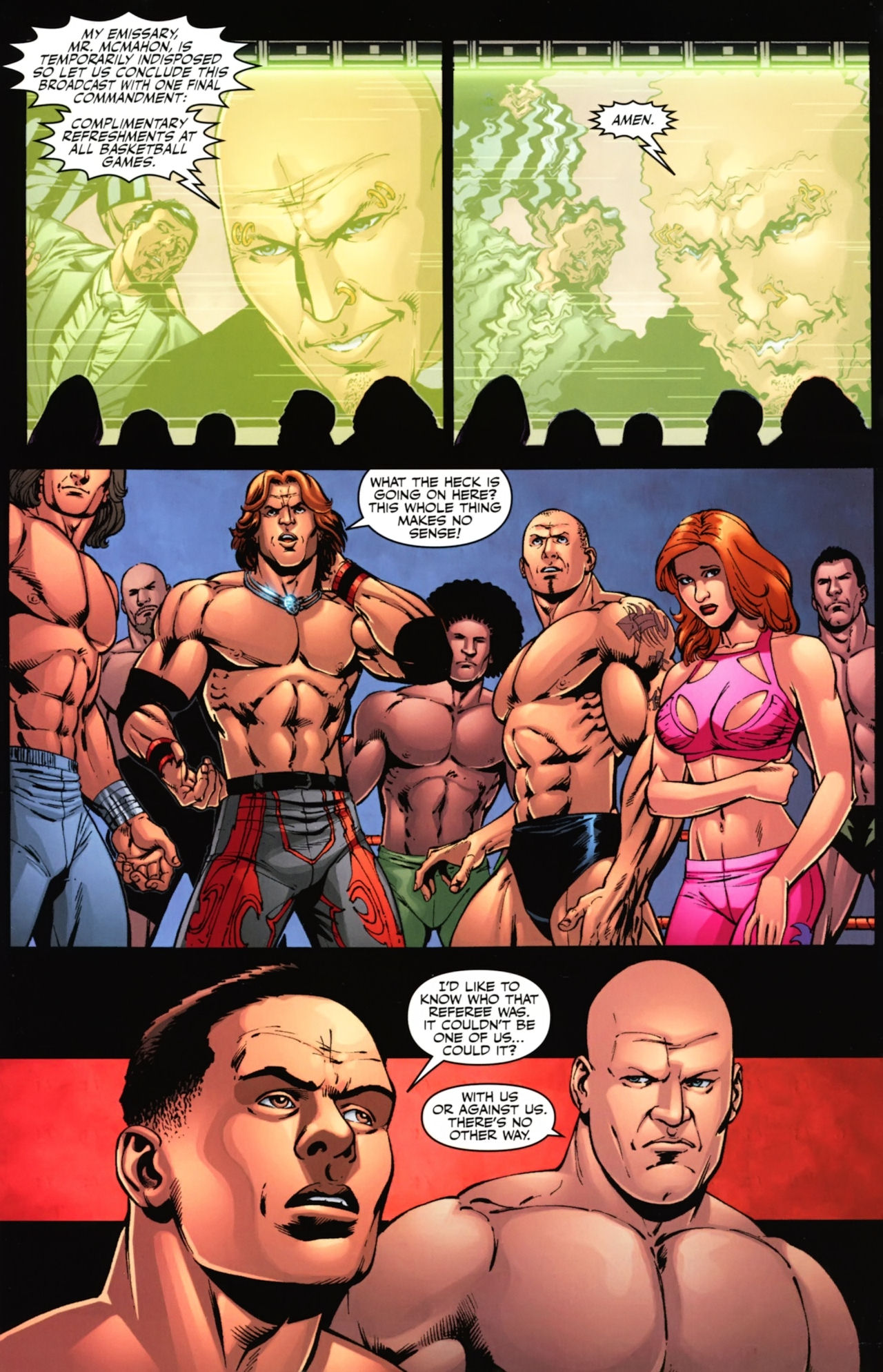 Read online WWE Heroes comic -  Issue #3 - 20