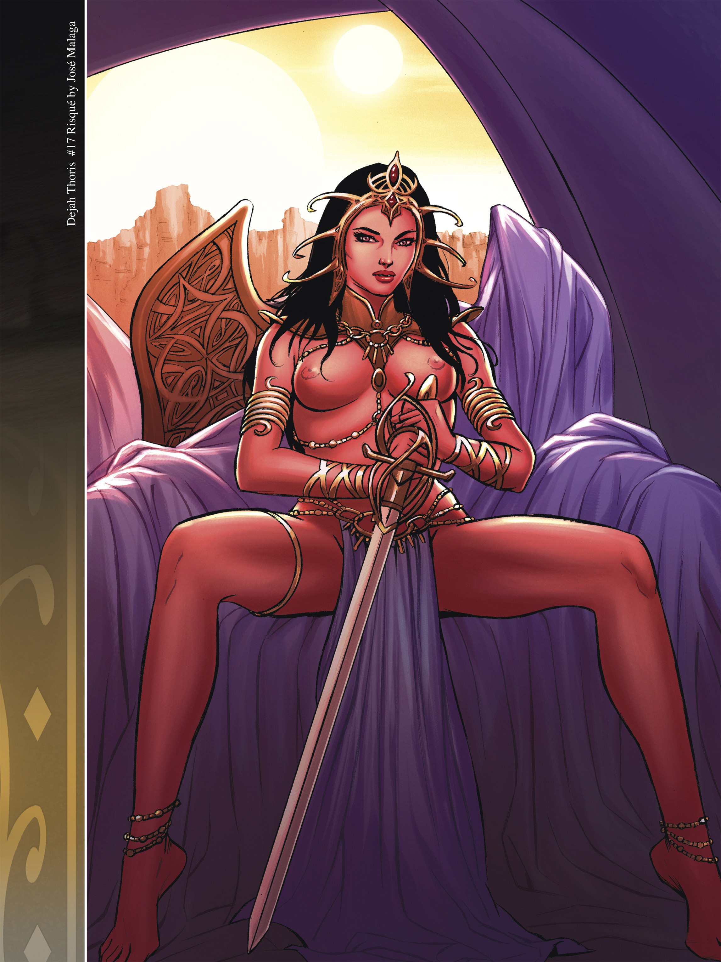 Read online The Art of Dejah Thoris and the Worlds of Mars comic -  Issue # TPB 1 (Part 1) - 84