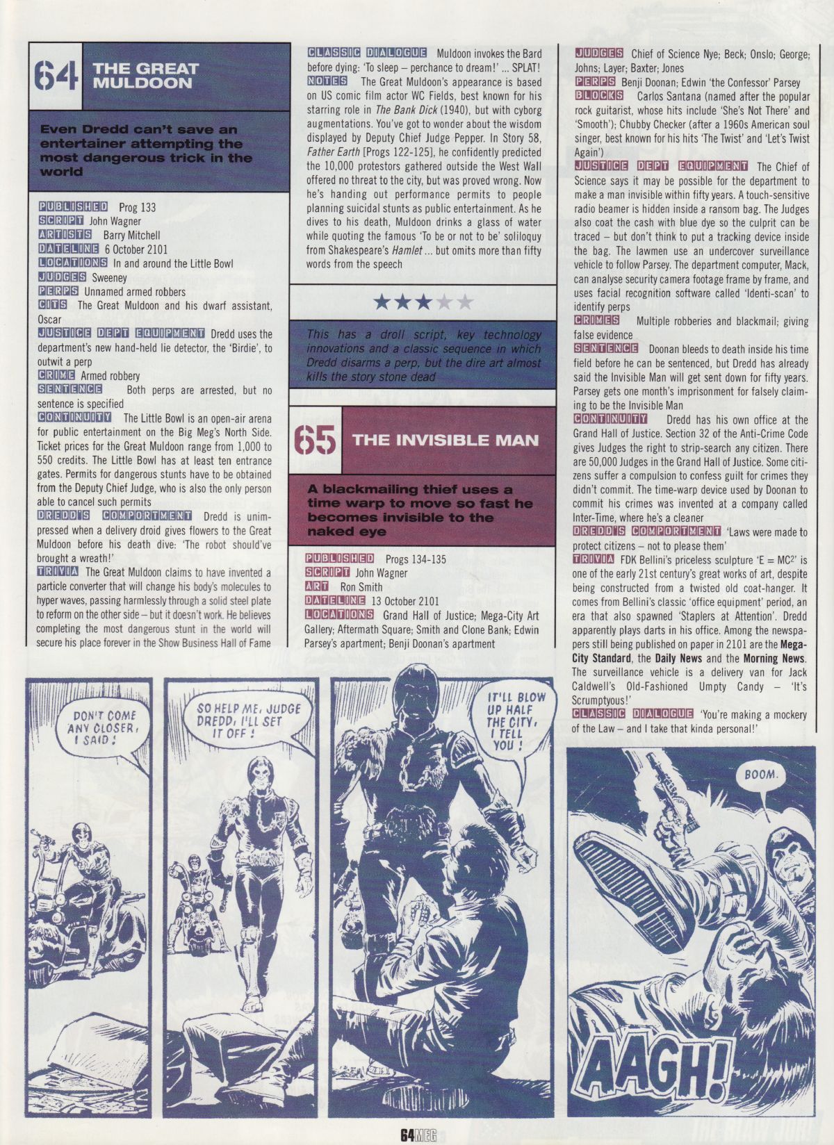 Read online Judge Dredd Megazine (Vol. 5) comic -  Issue #224 - 62