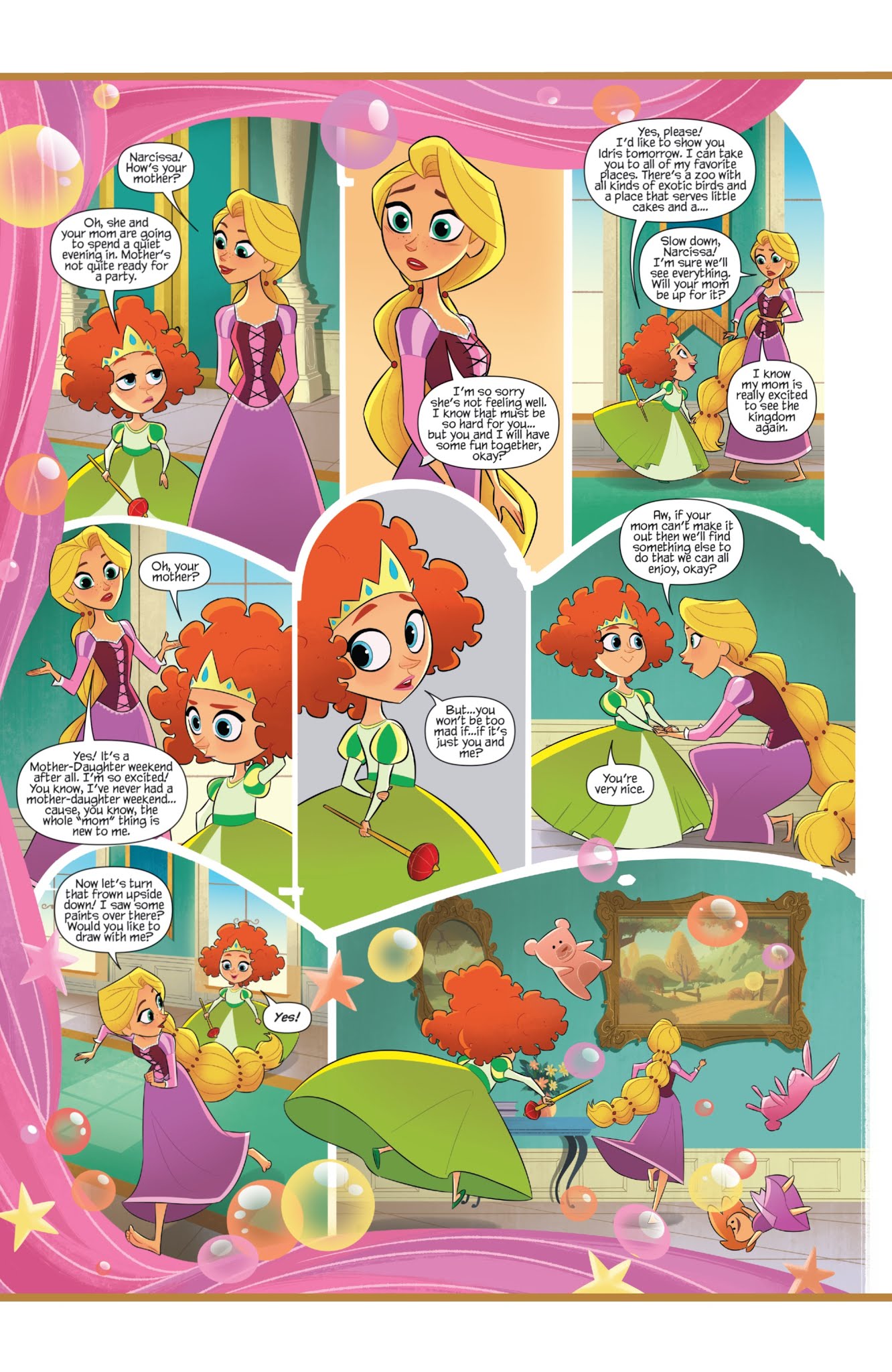 Read online Tangled: The Series: Hair-Raising Adventures comic -  Issue #2 - 9