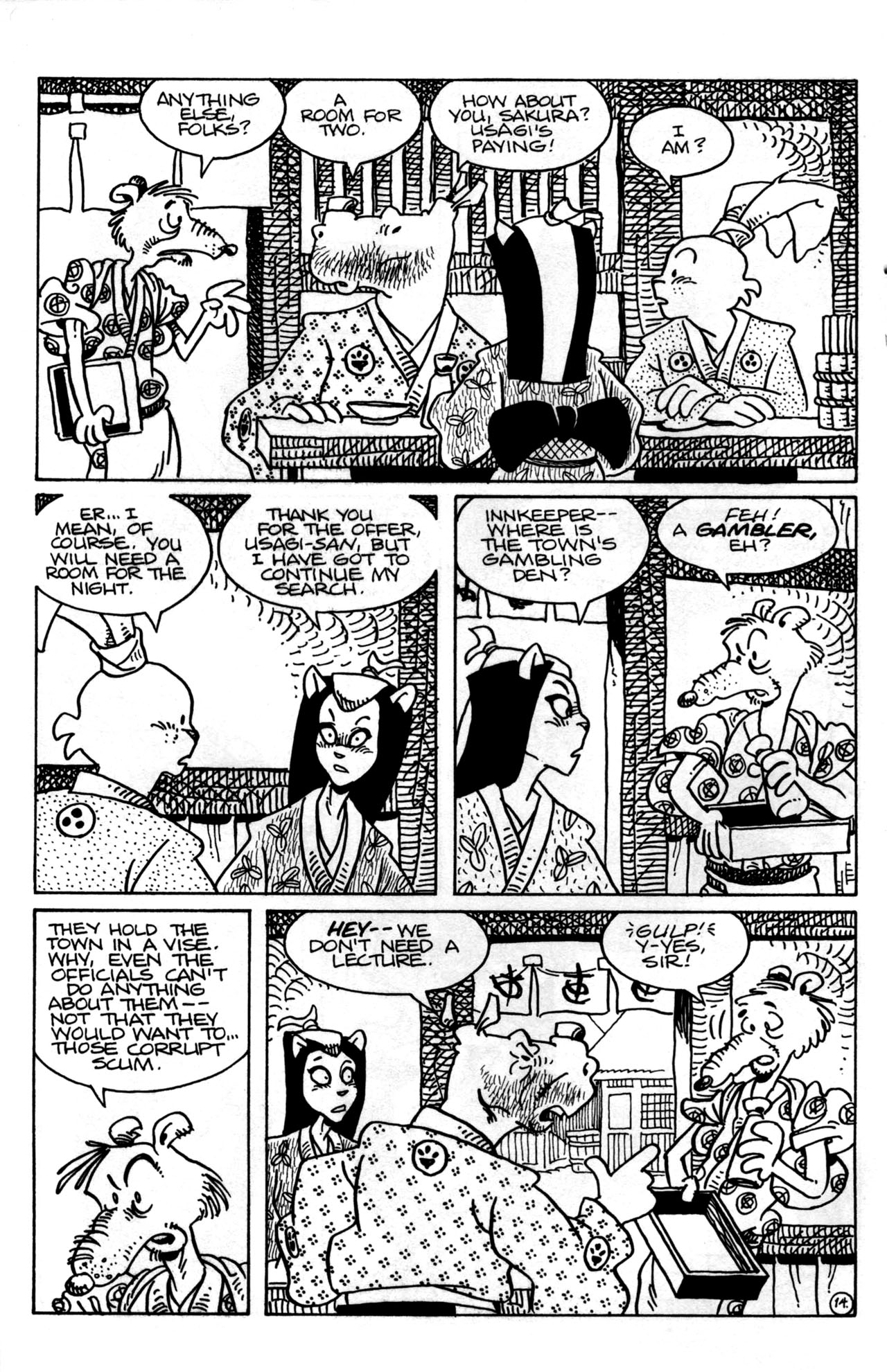 Read online Usagi Yojimbo (1996) comic -  Issue #111 - 16