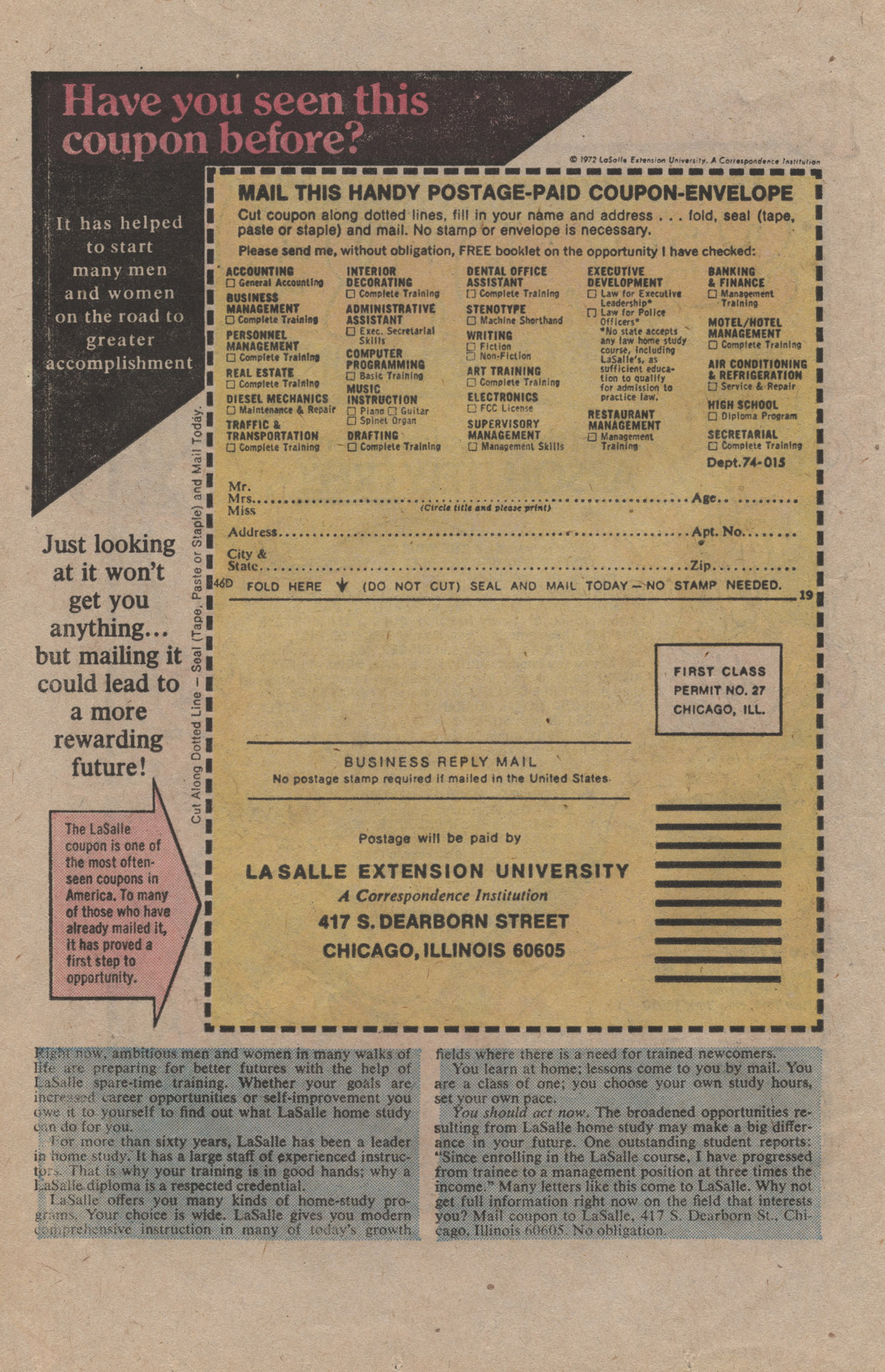 Read online Reggie and Me (1966) comic -  Issue #85 - 12