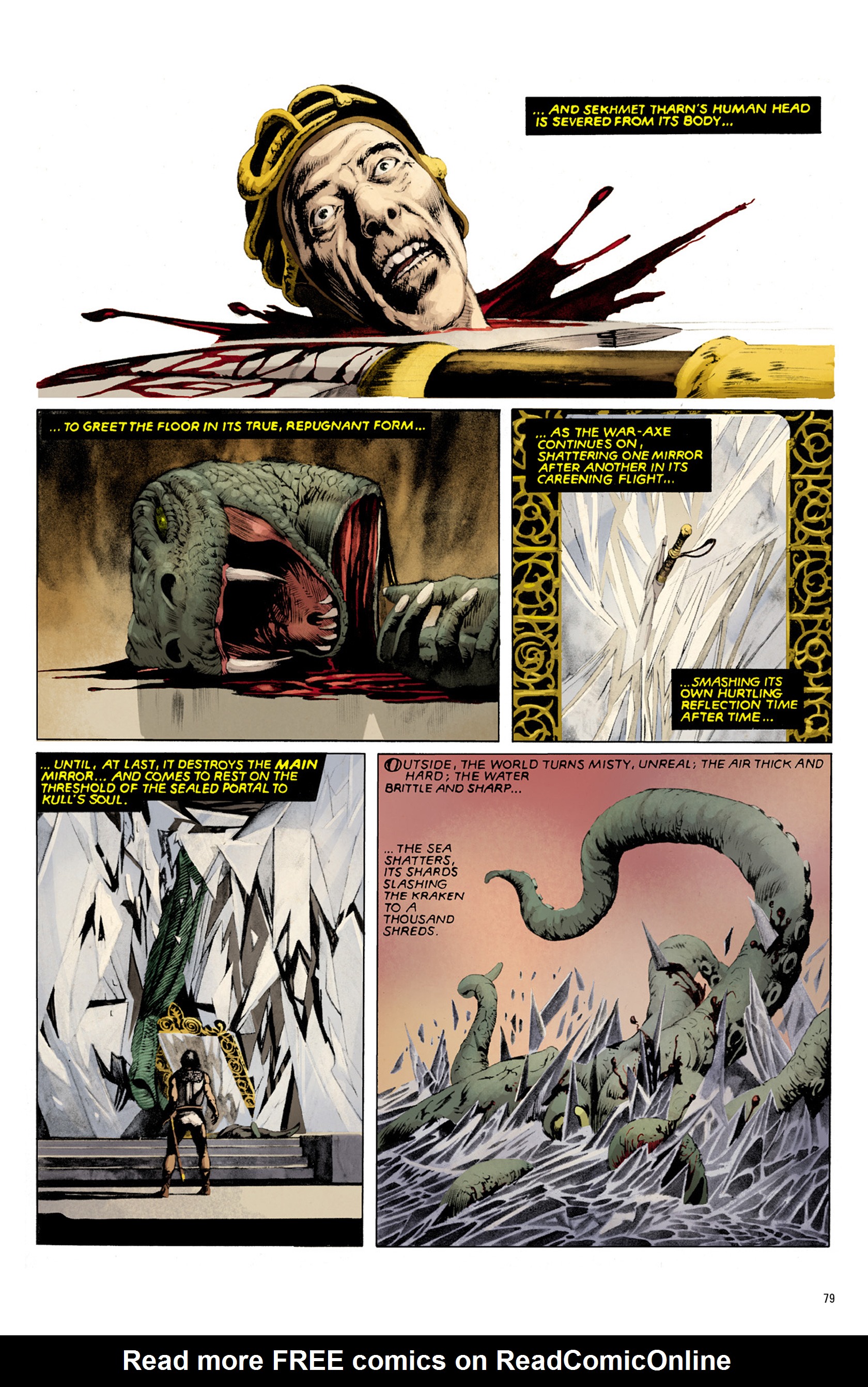 Read online Robert E. Howard's Savage Sword comic -  Issue #10 - 80