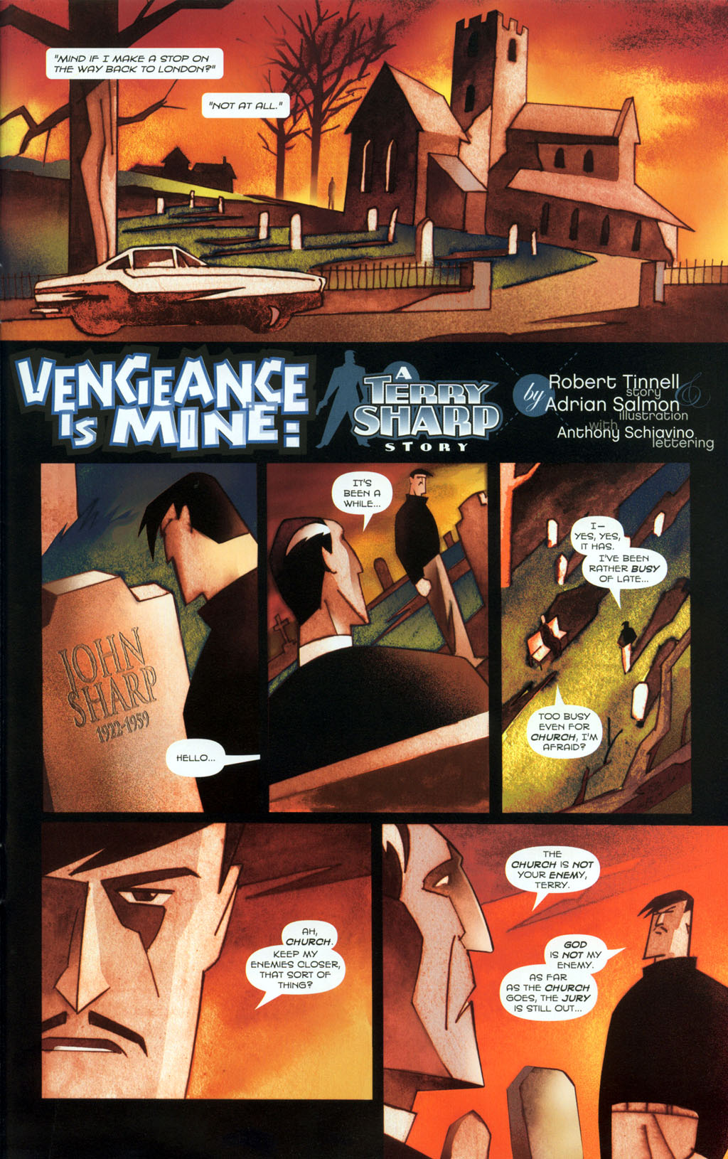 Read online Frankenstein Mobster comic -  Issue #6 - 28