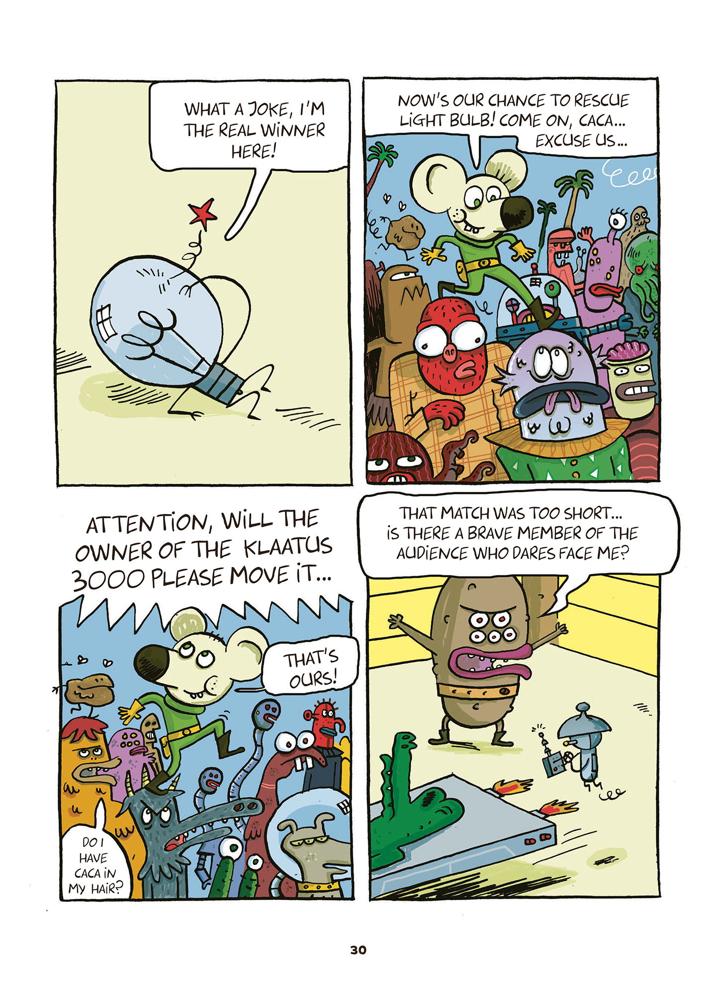 Read online Astro Mouse and Light Bulb comic -  Issue # TPB - 32