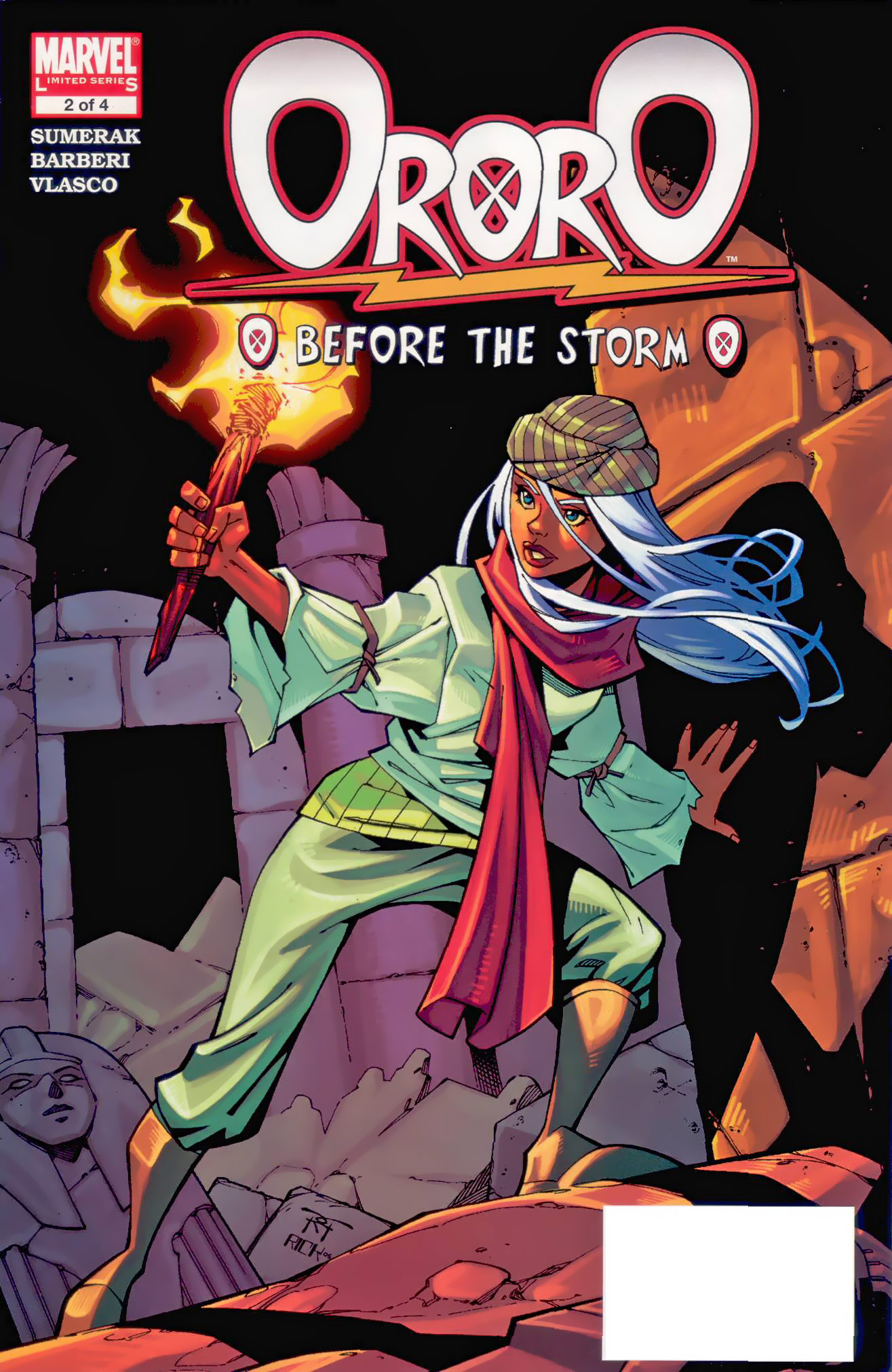 Read online Ororo: Before the Storm comic -  Issue #2 - 1