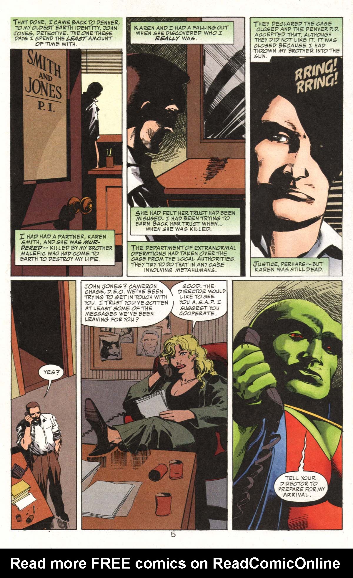 Read online Martian Manhunter (1998) comic -  Issue #17 - 6