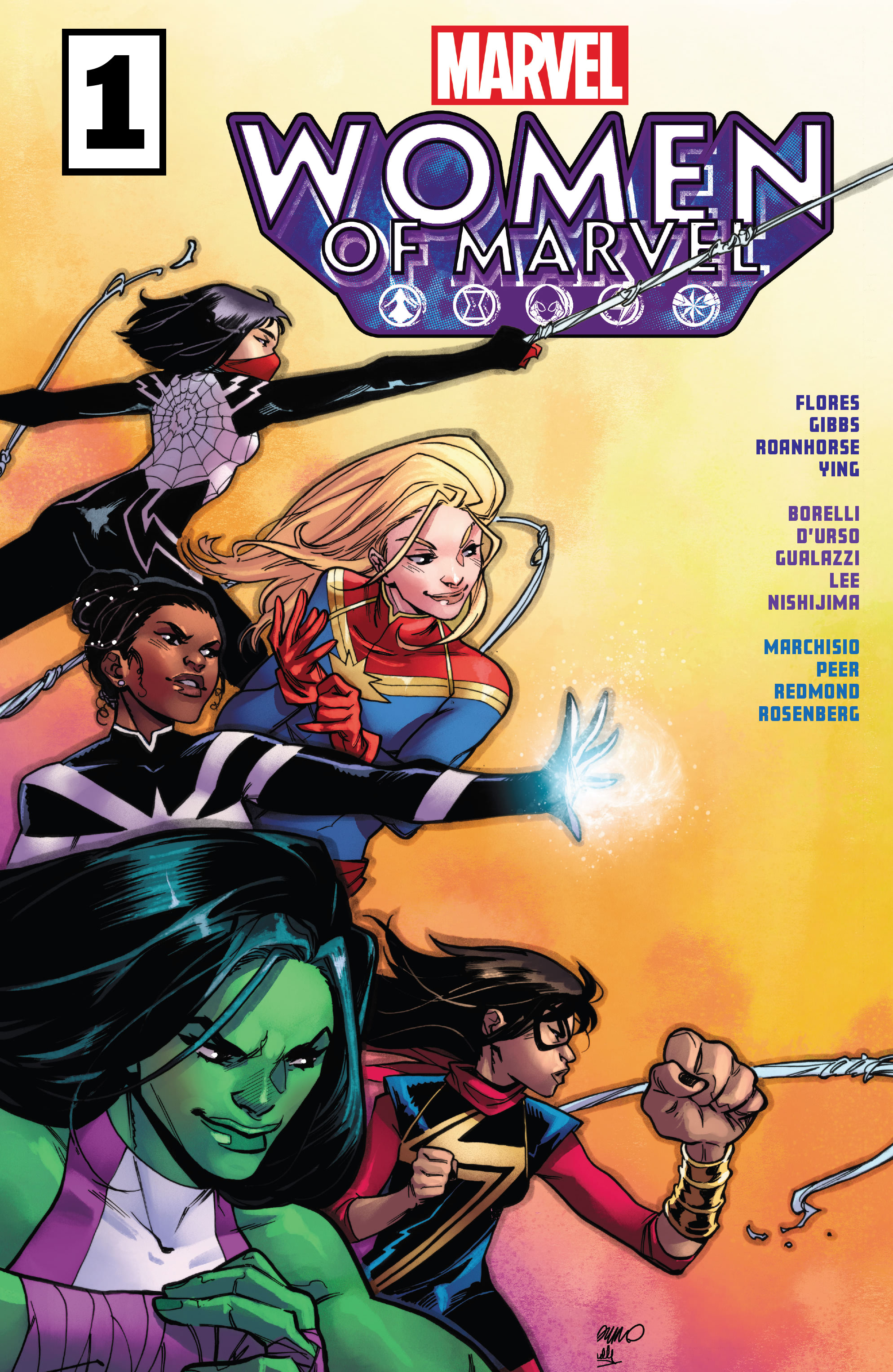 Read online Women of Marvel (2023) comic -  Issue #1 - 1