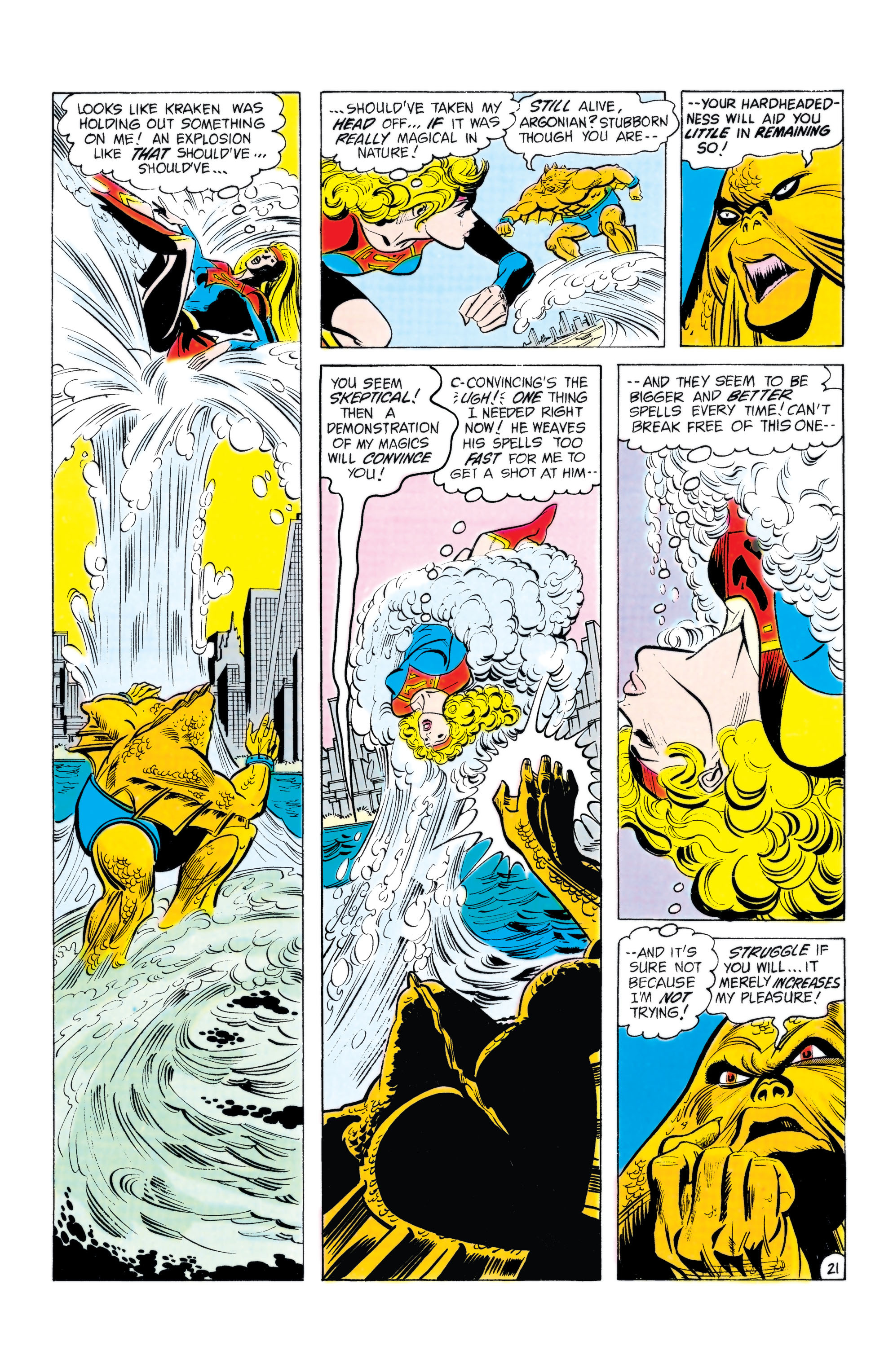 Read online Supergirl (1982) comic -  Issue #18 - 21