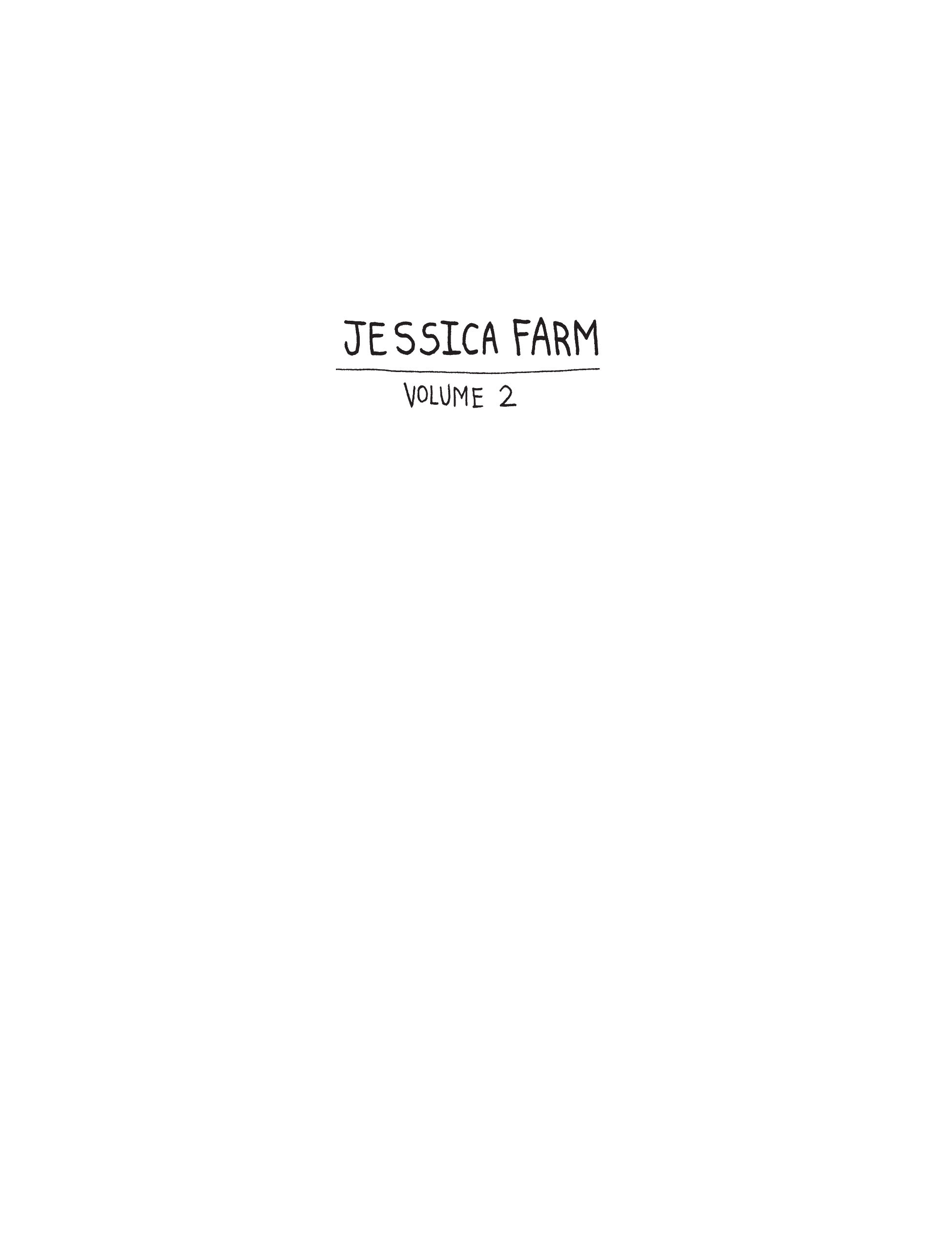 Read online Jessica Farm comic -  Issue # TPB 2 - 2