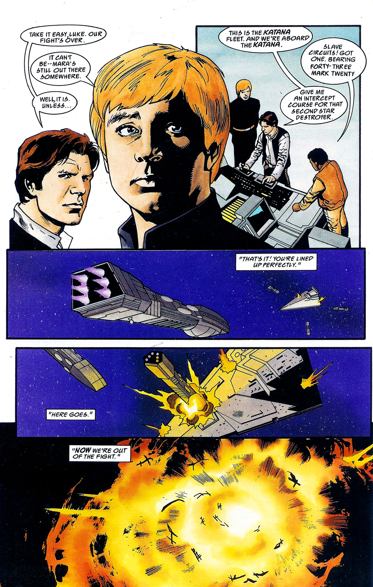 Read online Star Wars: Dark Force Rising comic -  Issue #6 - 24