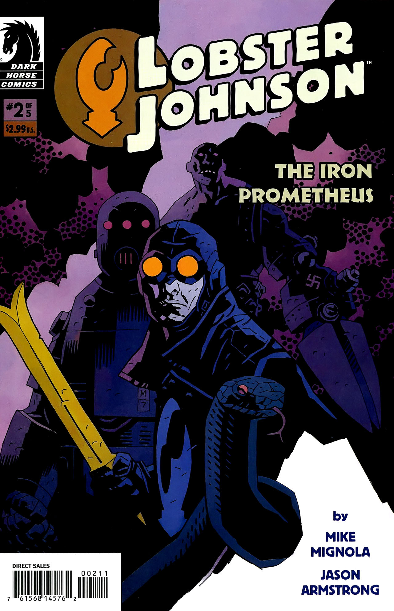 Read online Lobster Johnson: The Iron Prometheus comic -  Issue #2 - 1