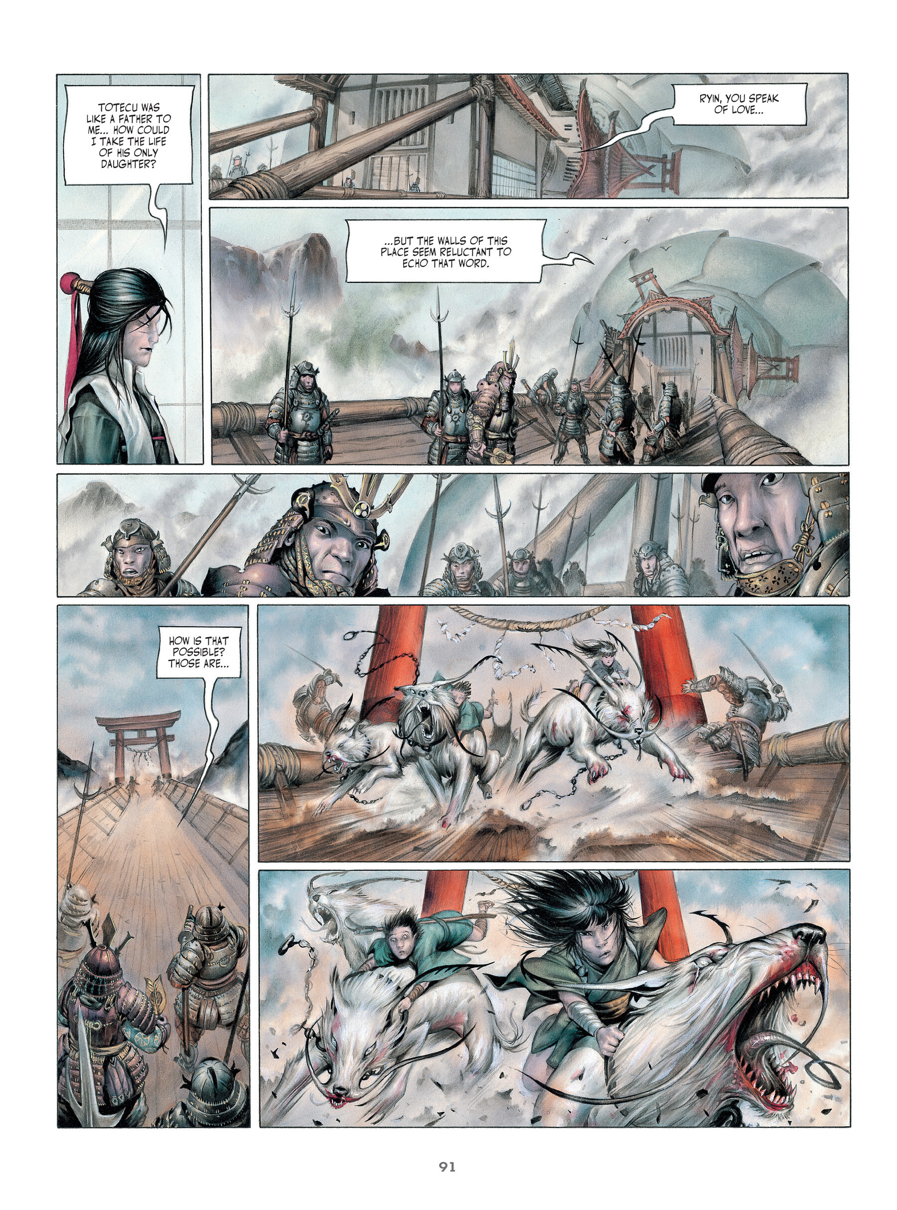 Read online Legends of the Pierced Veil: The Scarlet Blades comic -  Issue # TPB (Part 1) - 91
