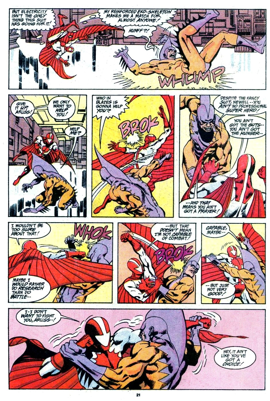 Read online Marvel Comics Presents (1988) comic -  Issue #54 - 23