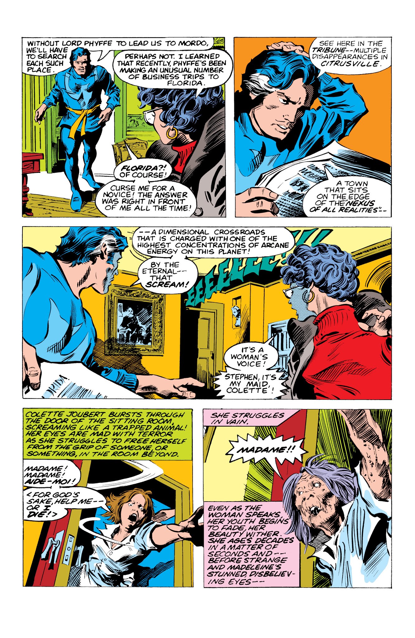 Read online Marvel Masterworks: Doctor Strange comic -  Issue # TPB 8 (Part 1) - 55