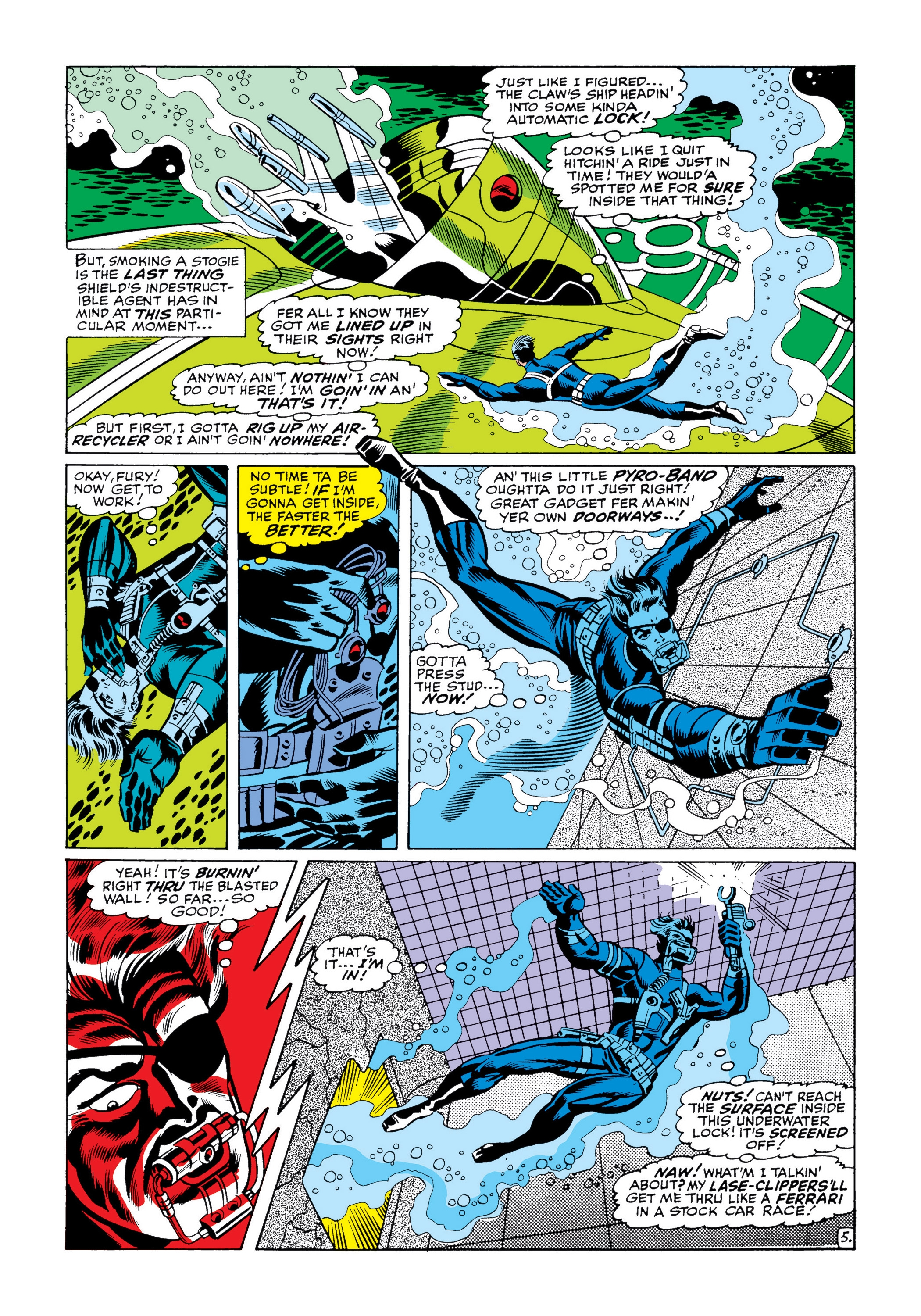 Read online Marvel Masterworks: Nick Fury, Agent of S.H.I.E.L.D. comic -  Issue # TPB 2 (Part 2) - 68
