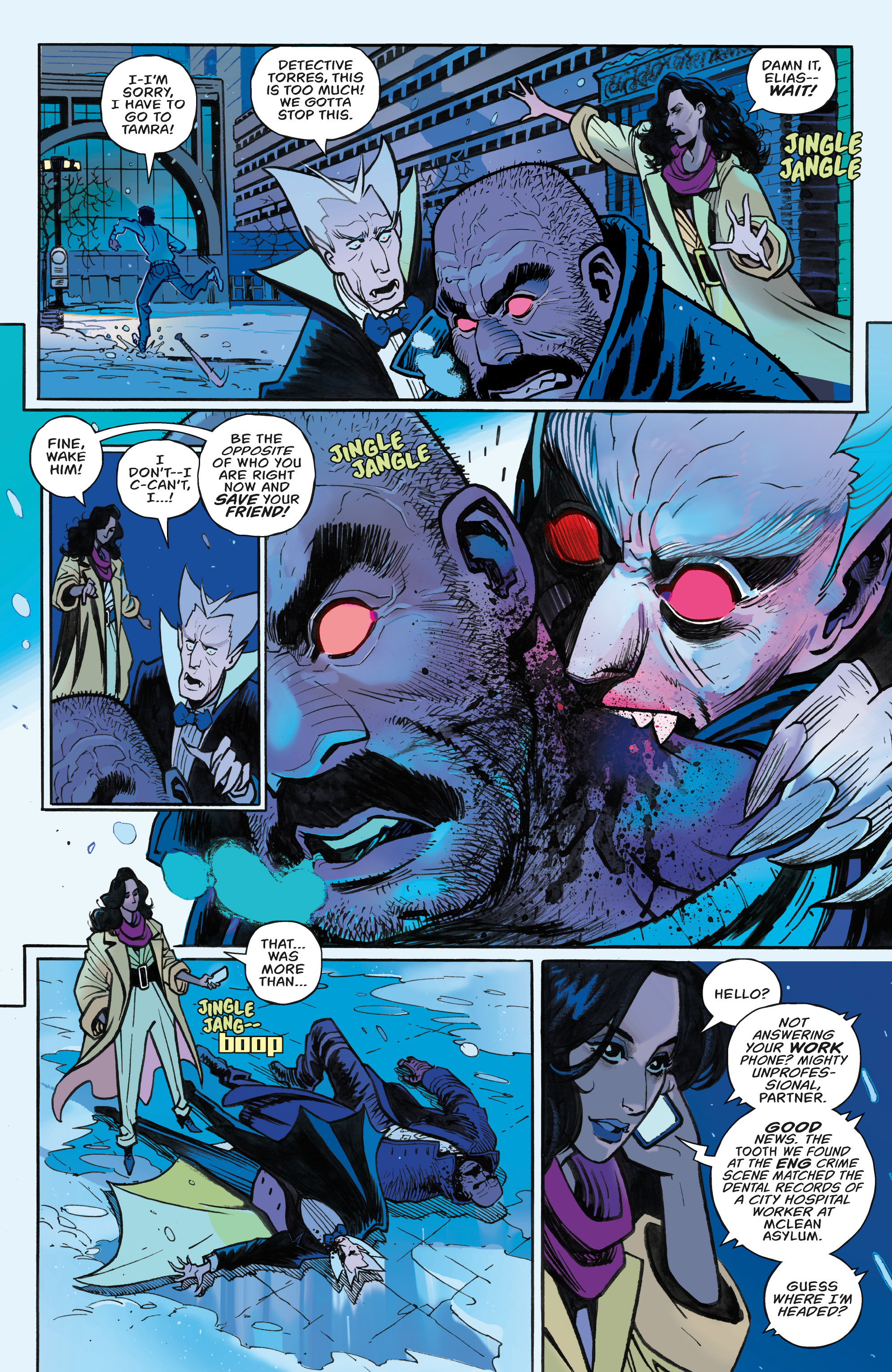 Read online Last Stop On the Red Line comic -  Issue #4 - 5