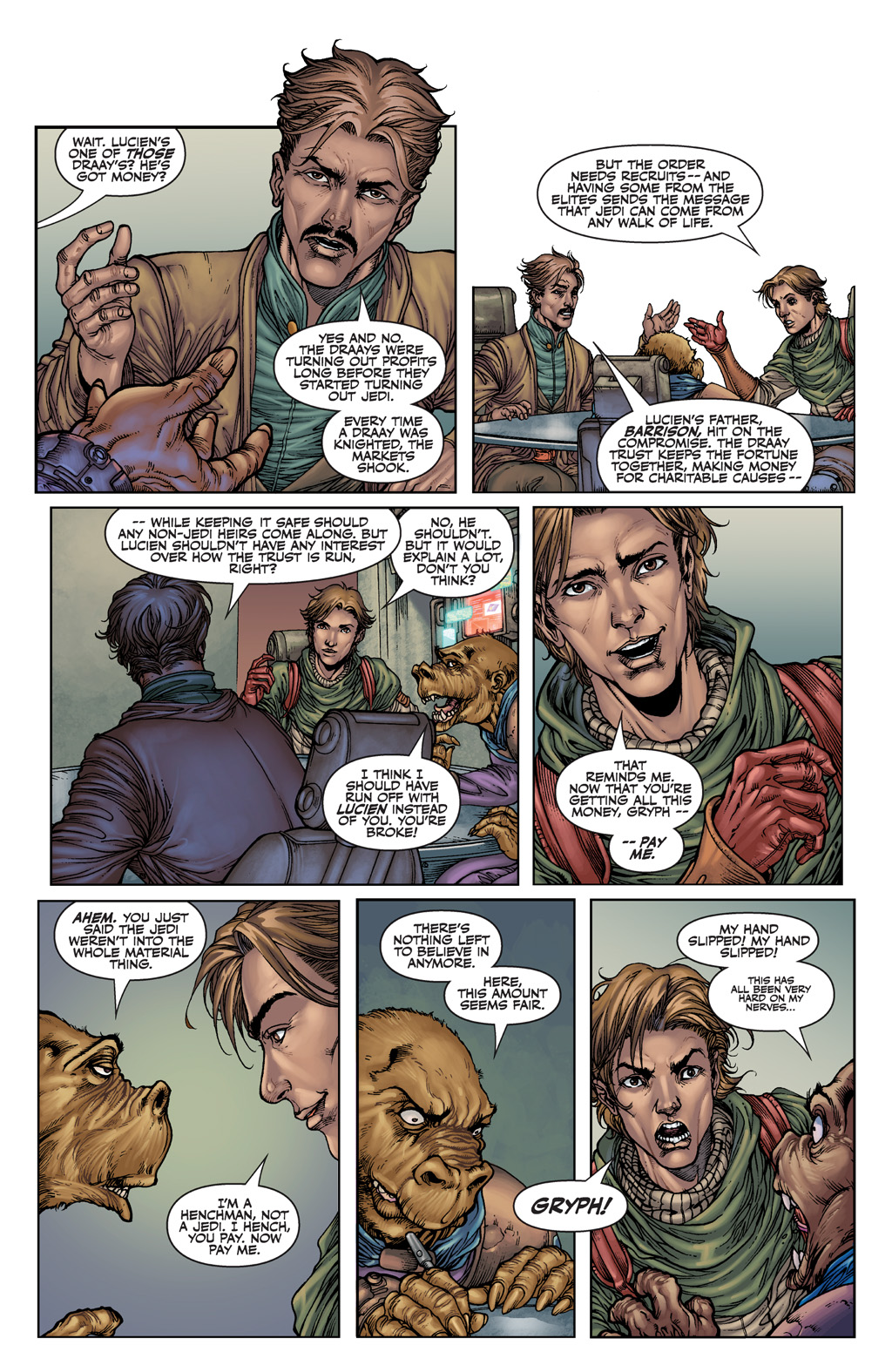 Read online Star Wars: Knights Of The Old Republic comic -  Issue #12 - 22