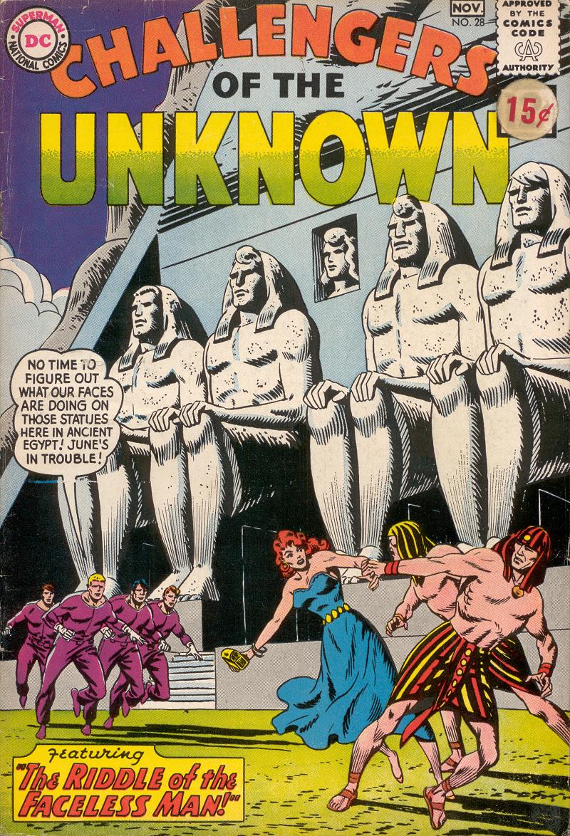 Read online Challengers of the Unknown (1958) comic -  Issue #28 - 1