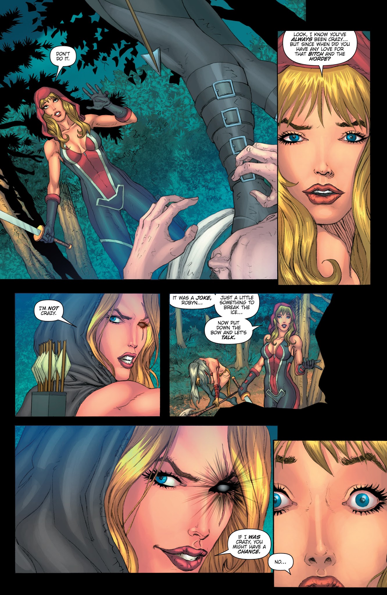 Read online Grimm Fairy Tales presents Realm War Age of Darkness comic -  Issue #4 - 7