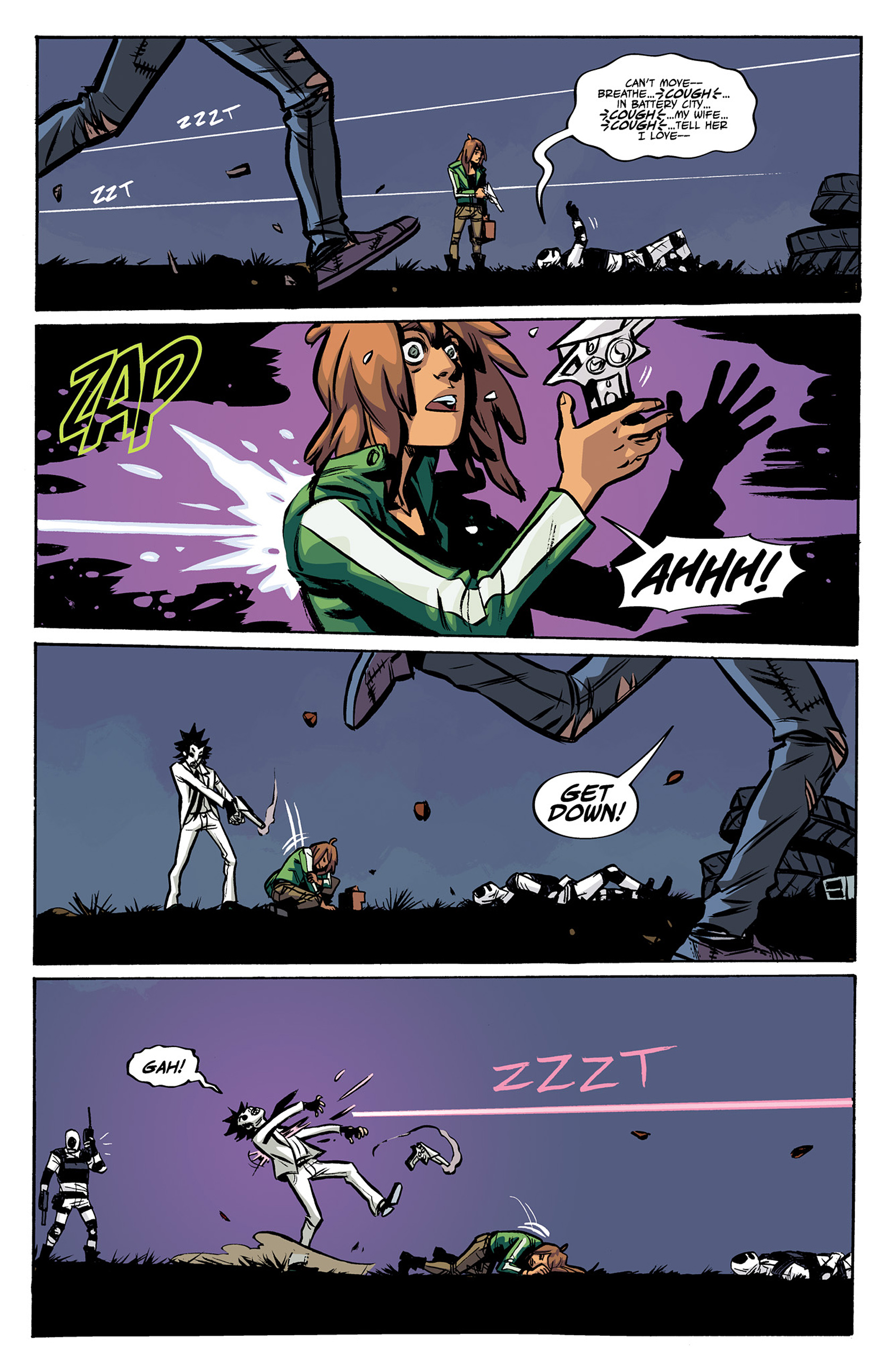 Read online The True Lives Of The Fabulous Killjoys comic -  Issue #5 - 8